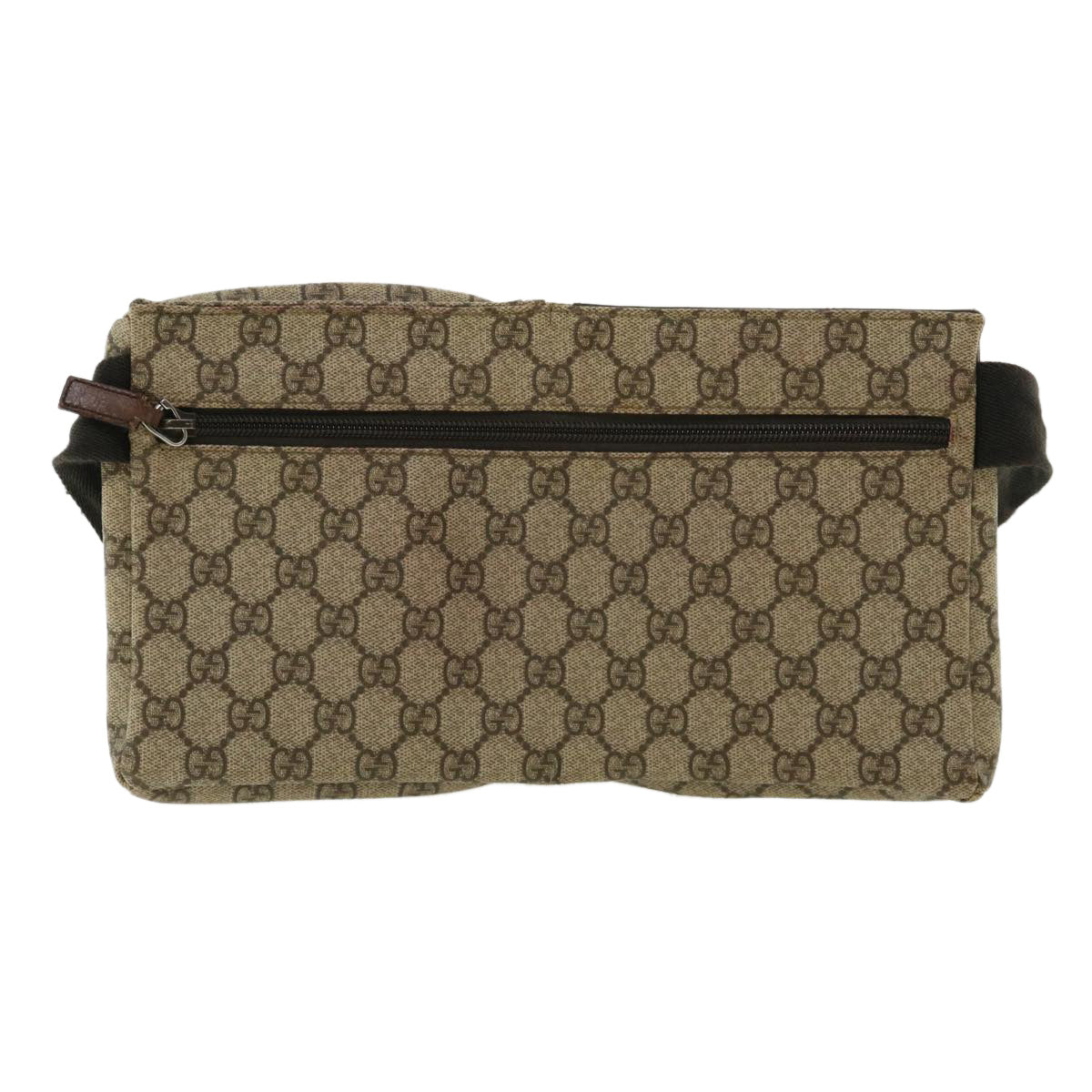 GUCCI GG Canvas Waist Bag Beige rd3809