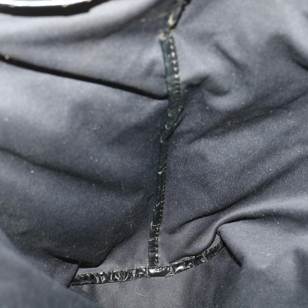 FENDI Zucca Canvas Tote Bag Nylon Black rd4391
