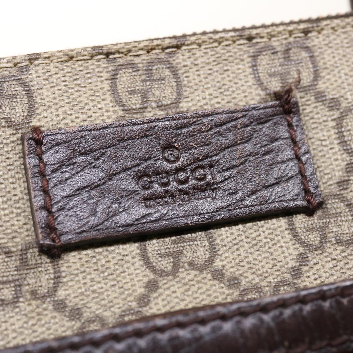 GUCCI GG Canvas Web Sherry Line Hand Bag Beige Red Green 152604 rd4886