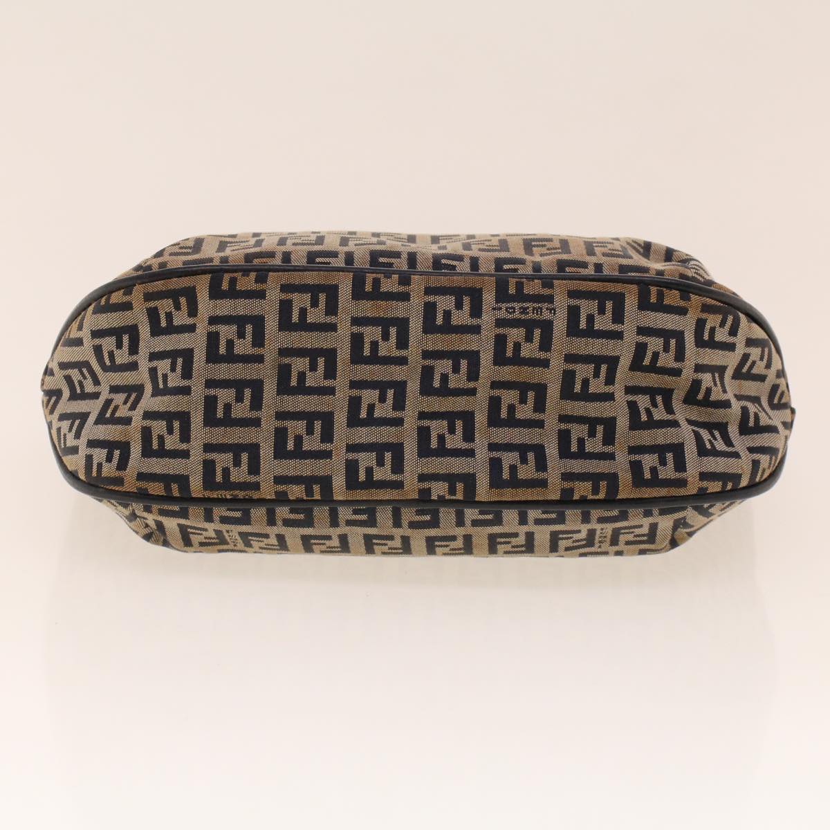 FENDI Zucchino Canvas Tote Bag Navy 2262-16457-018 rd5151