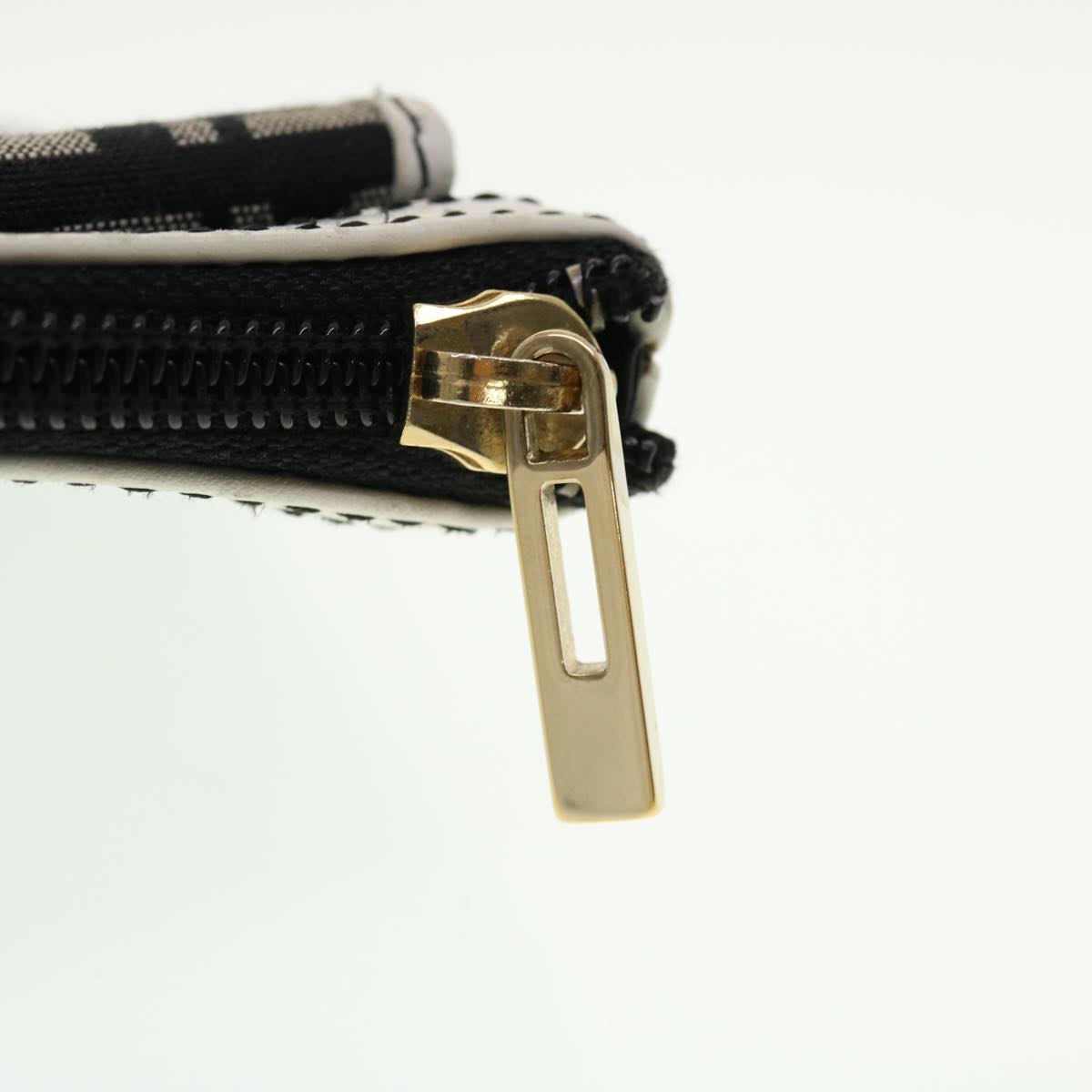 FENDI Zucchino Canvas Pouch Black rd5157