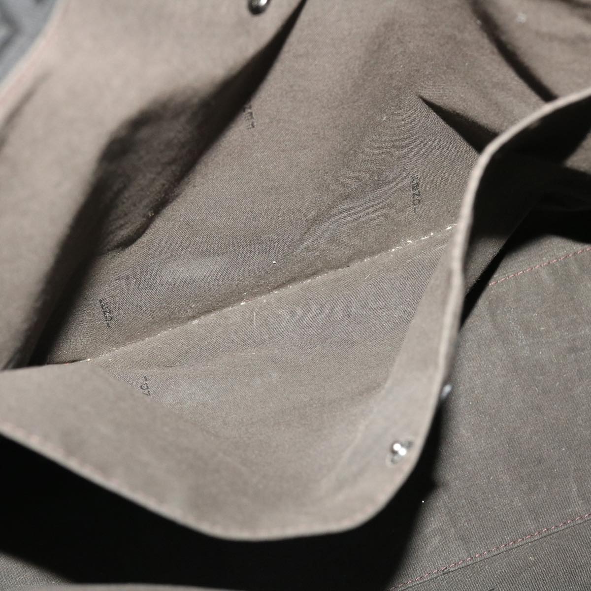 FENDI Zucchino Canvas Tote Bag Black rd5163