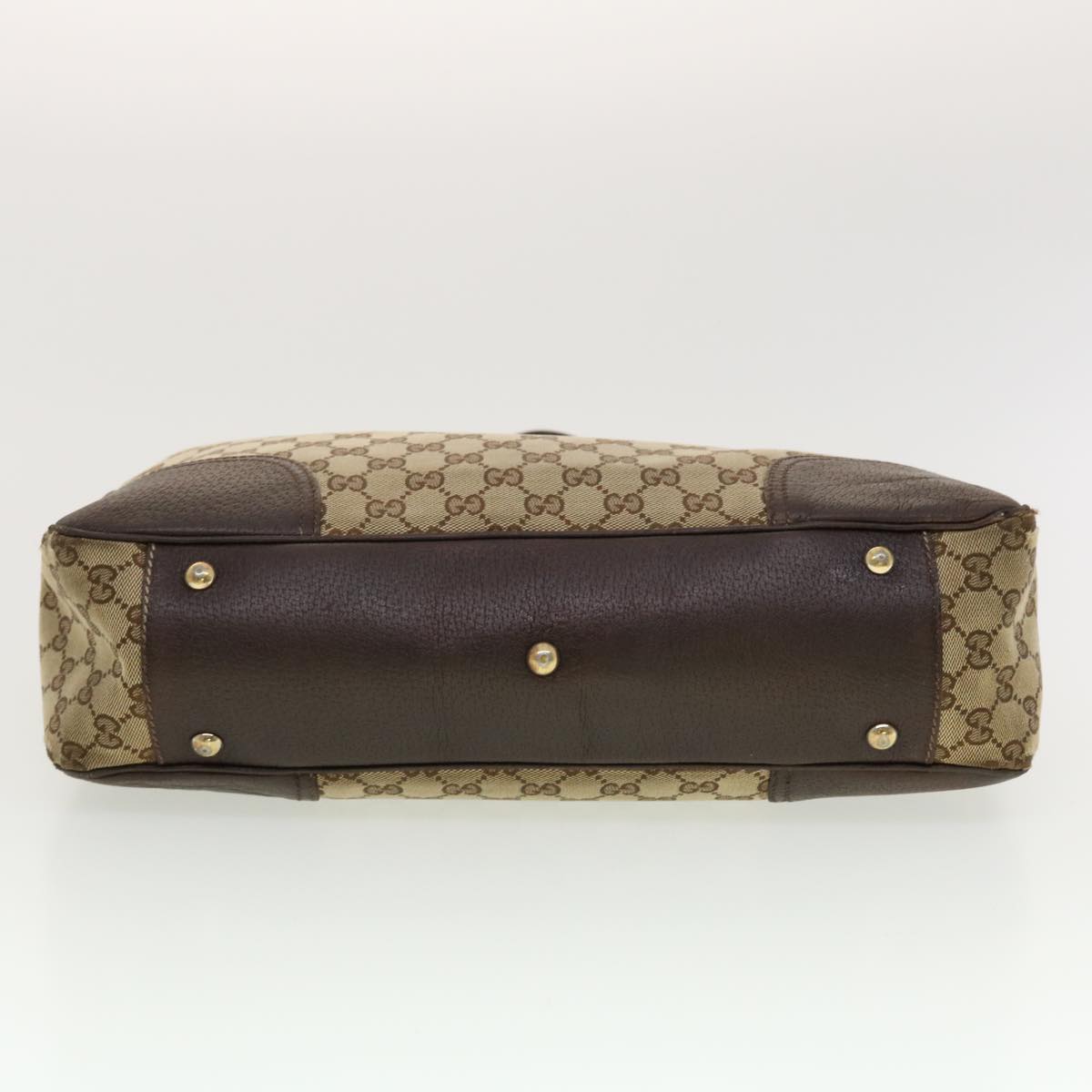 GUCCI GG Canvas Web Sherry Line Hand Bag 2Set Beige Black Red Green rd5182