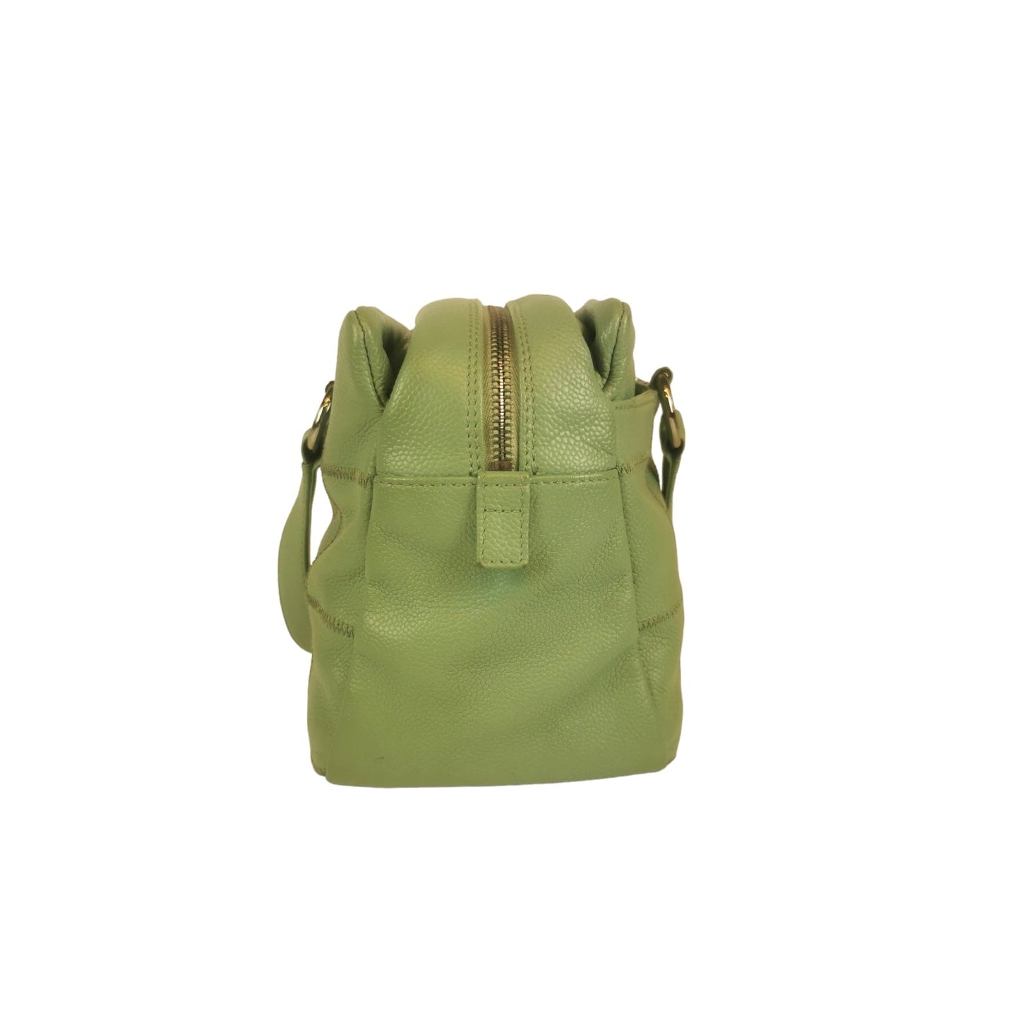 Chanel Chocolate Bar Bowling Bag Green