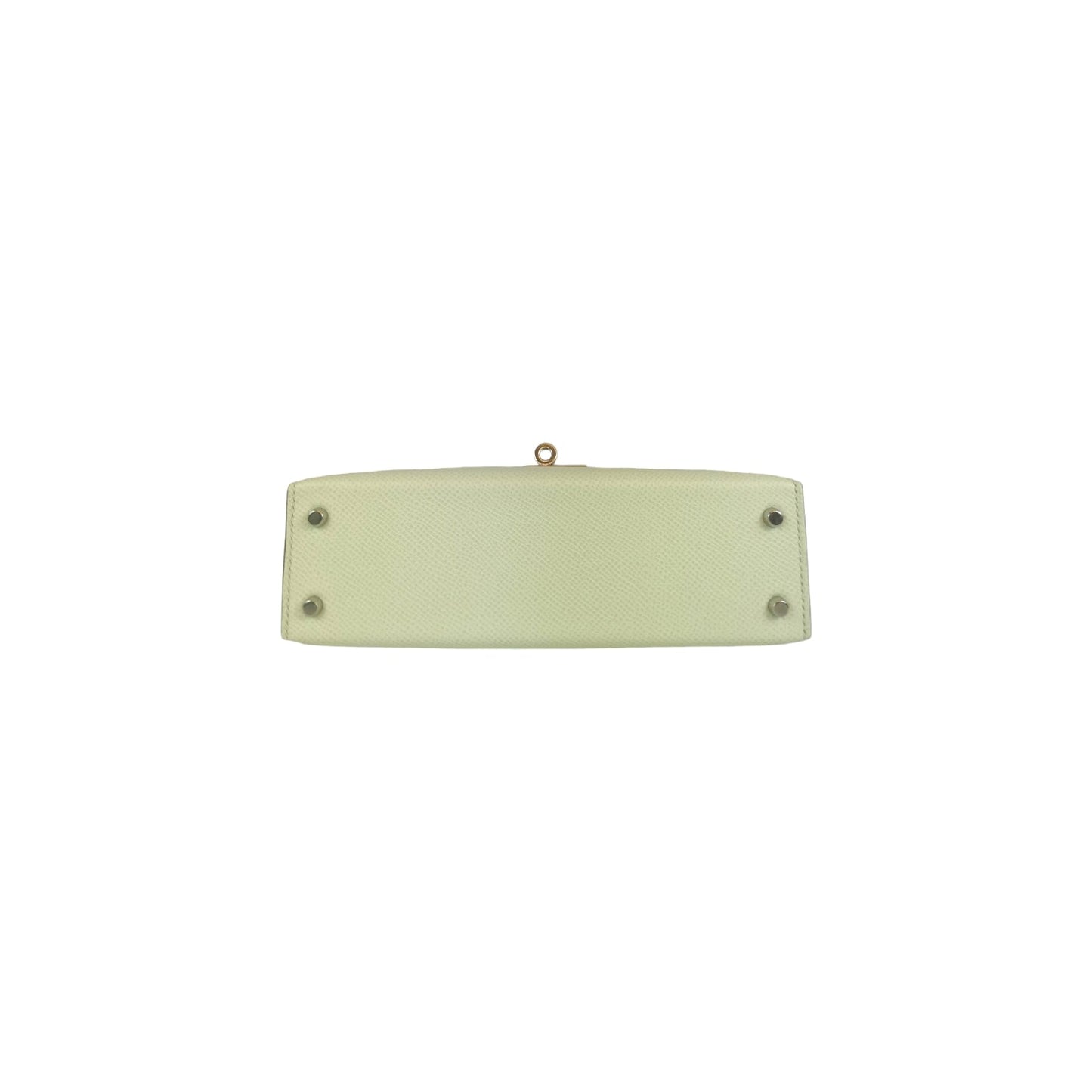 HermÃƒÆ’Ã‚Â¨s Mini Kelly Vert Fizz Epsom Palladium