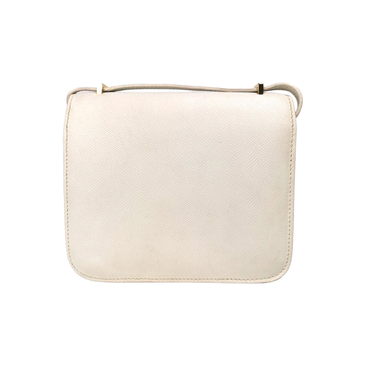 HermÃƒÆ’Ã‚Â¨s Constance 18 White Epsom Leather