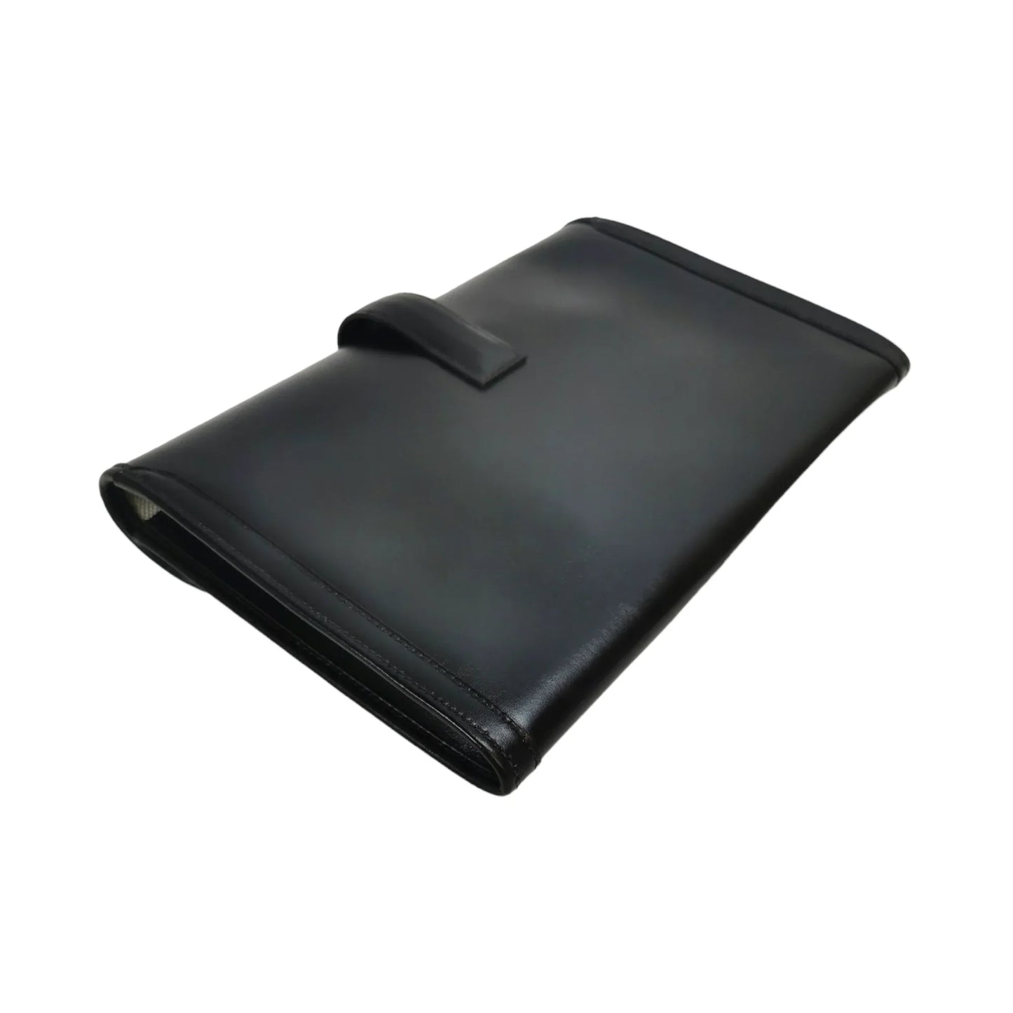 HermÃƒÆ’Ã‚Â¨s Jige Elan Clutch Small Black Box Calfskin