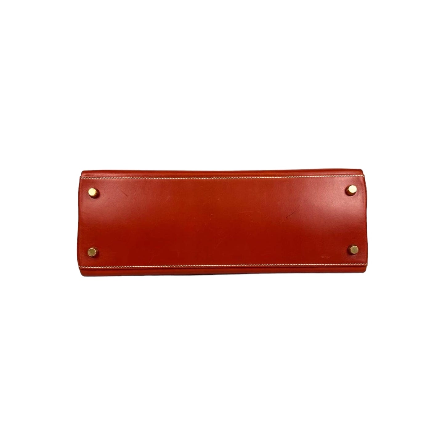 HermÃƒÆ’Ã‚Â¨s Kelly 32 Red Box Calfskin Gold