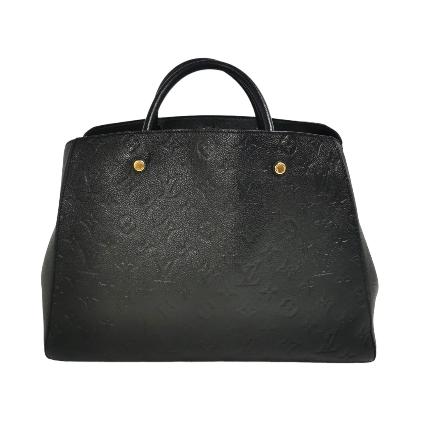 Louis Vuitton Montaigne GM Black Monogram empty