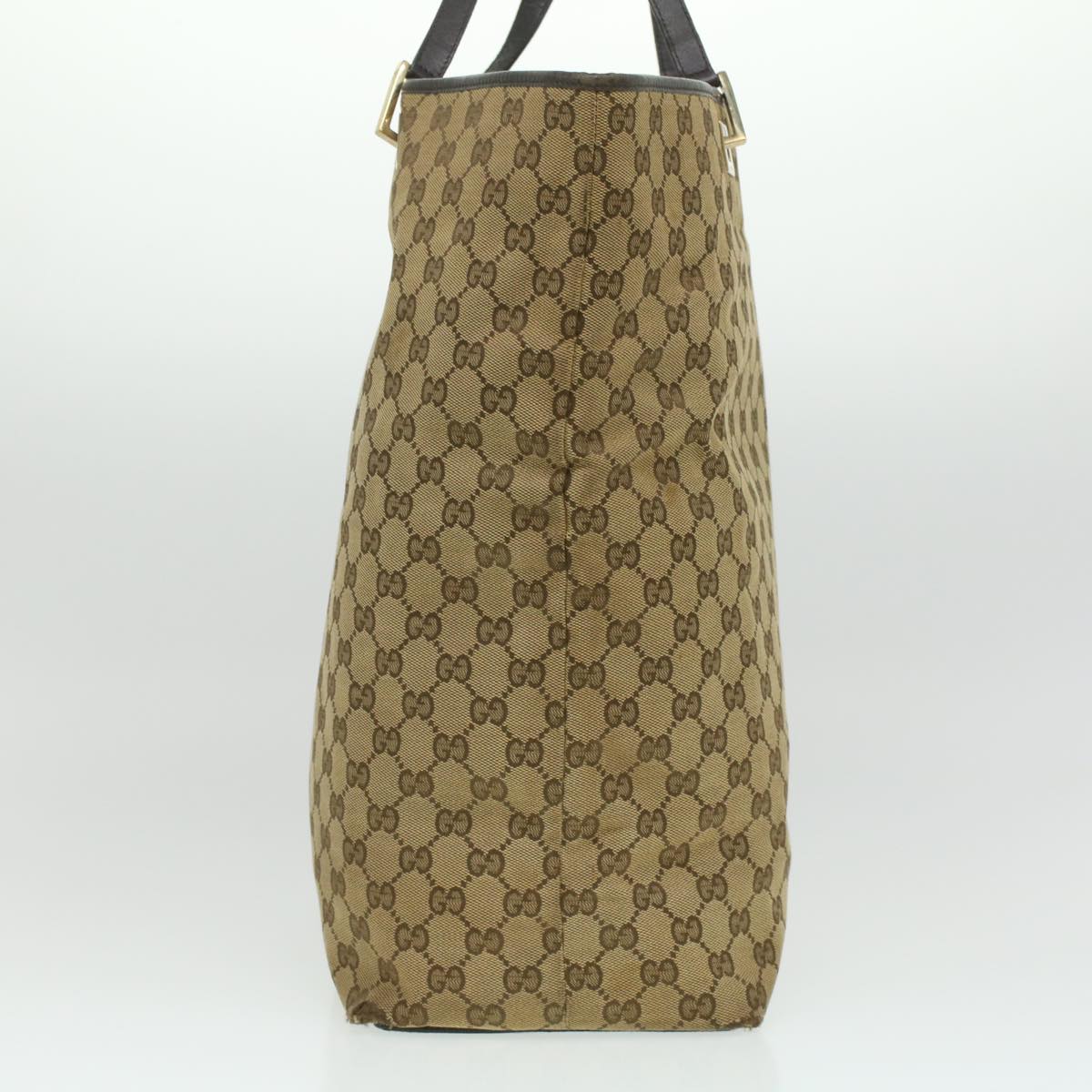 GUCCI GG Canvas Tote Bag Beige 00210972404 ro775