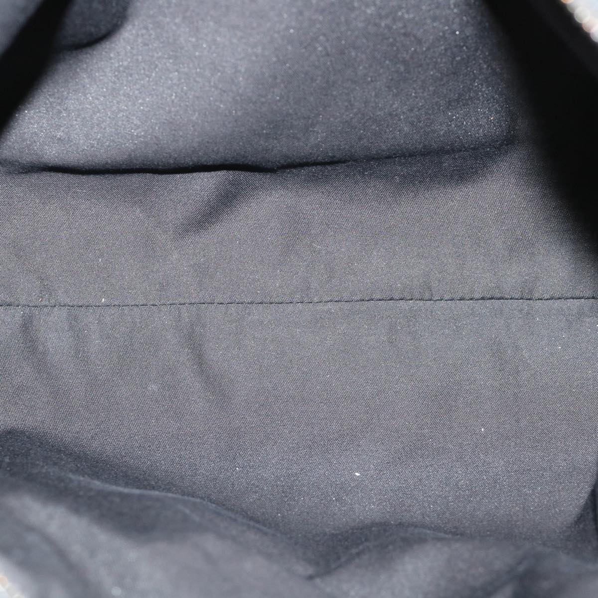GUCCI GG Canvas Hand Bag 2way Black 122797 ro853