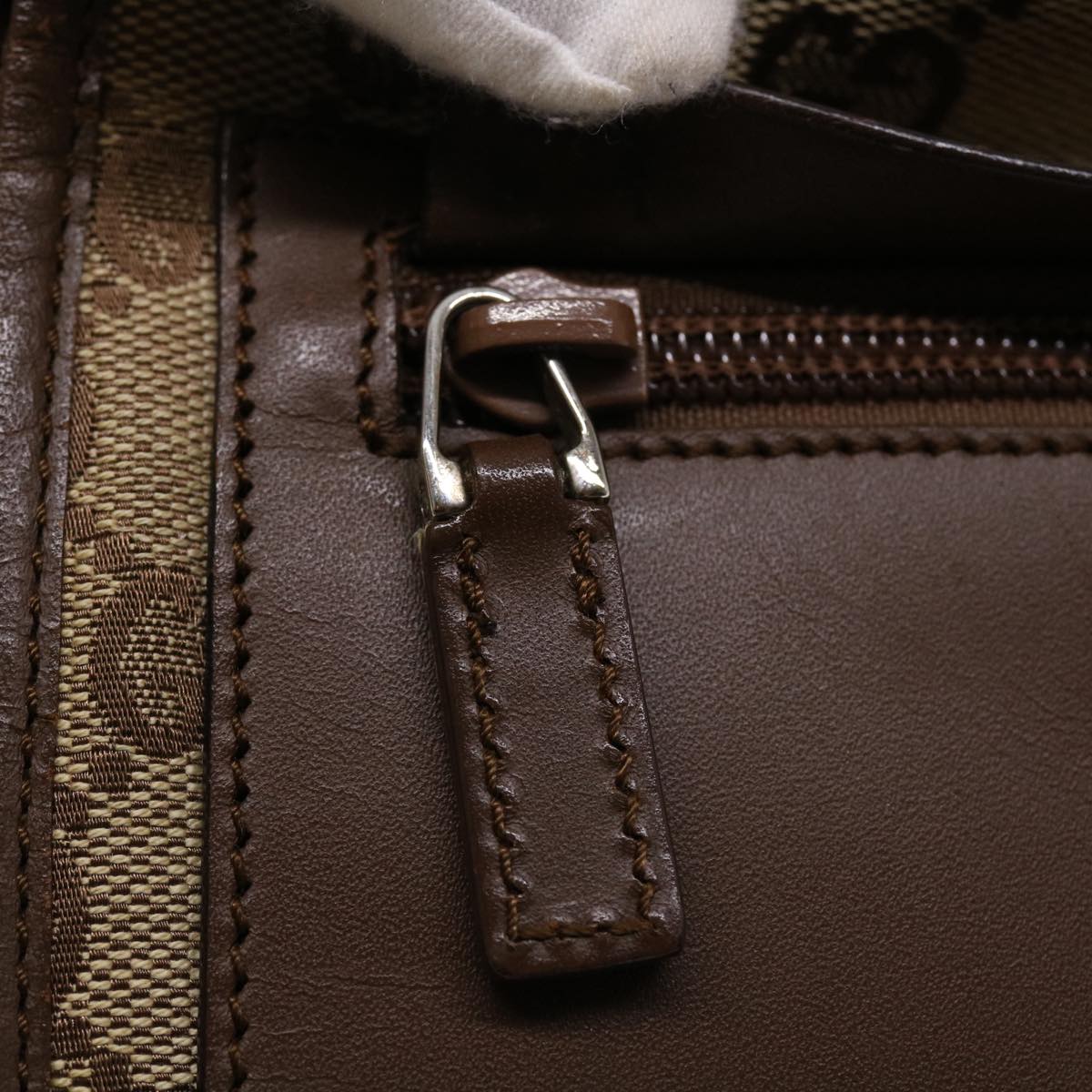 GUCCI GG Canvas Shoulder Bag Beige 28562 ro868