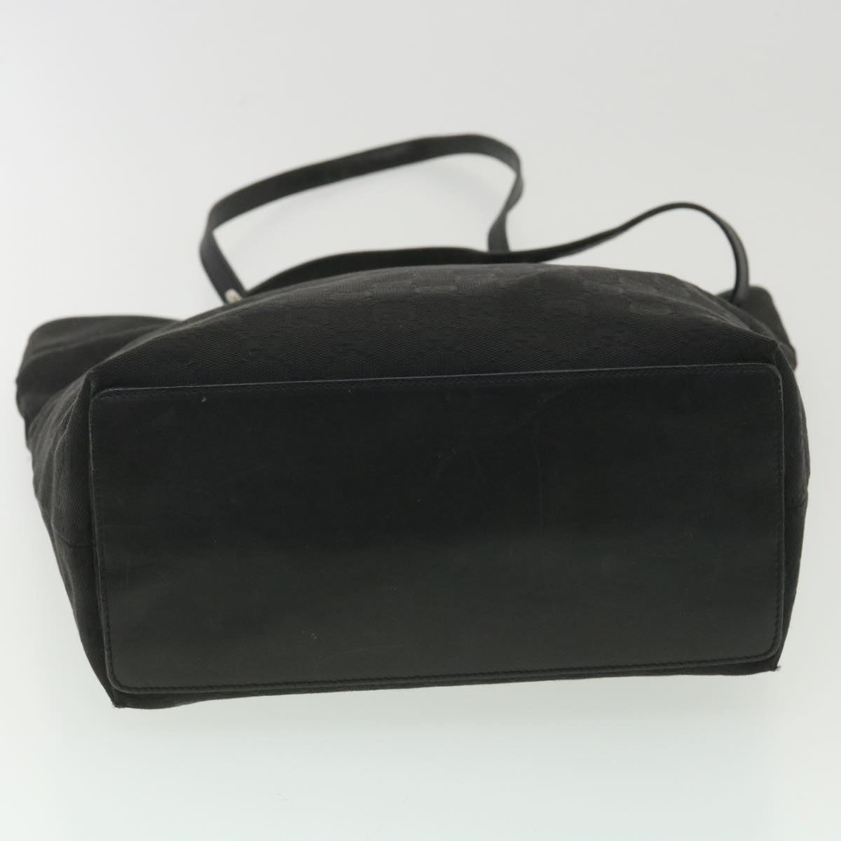 GUCCI GG Canvas Tote Bag Black 31243 ro911