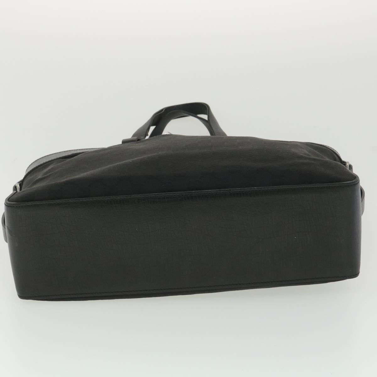 GUCCI GG Canvas Hand Bag Black 106251 ro912