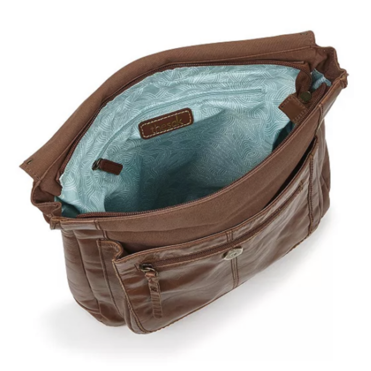 THE SAK Tobacco Embossed Floral Ventura Convertible Backpack