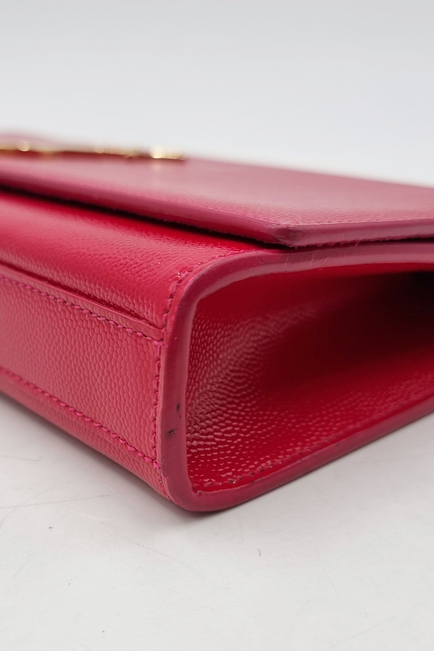 Classic Monogram Kate Clutch Fuchsia