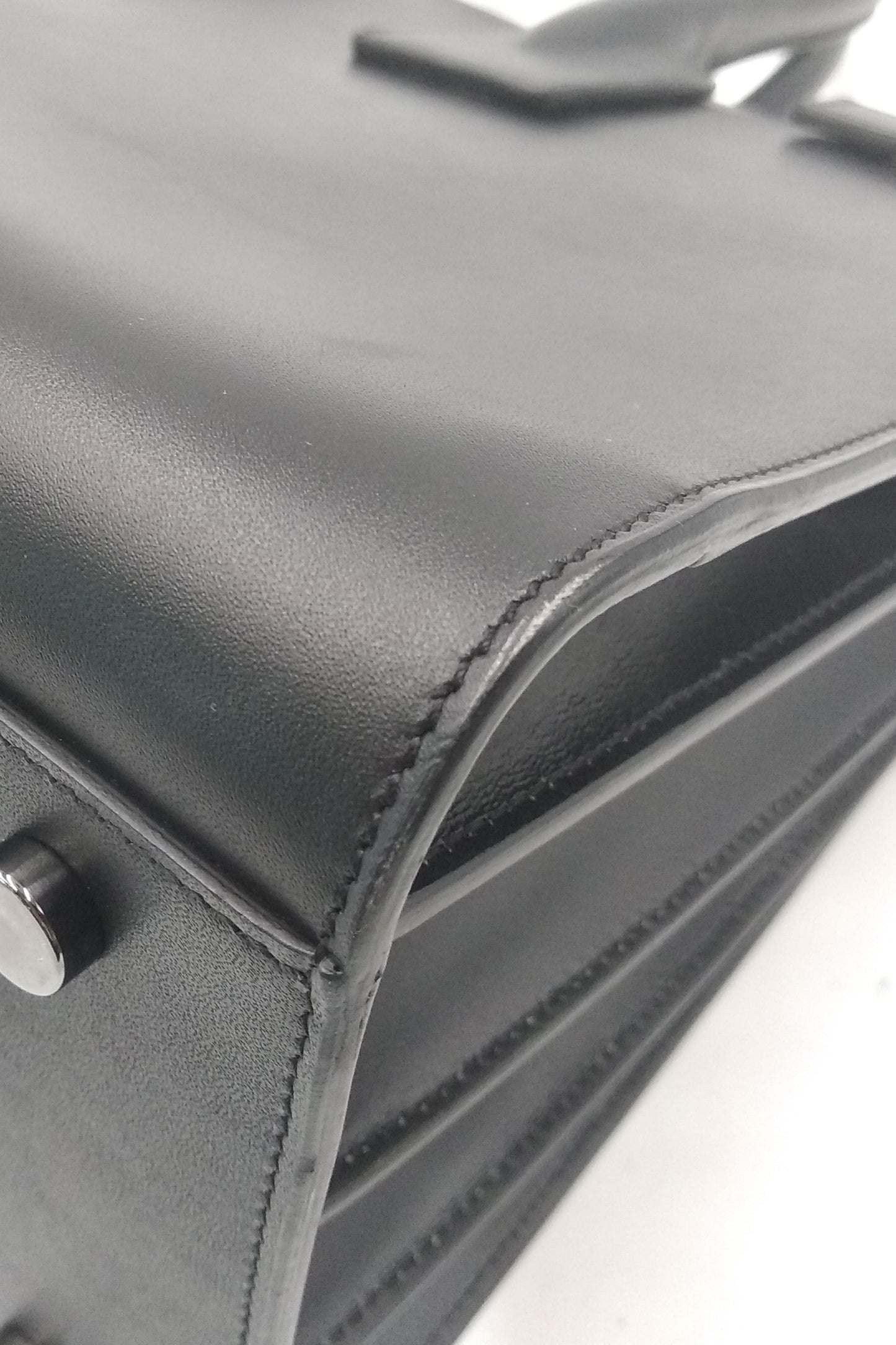Classic Small Sac De Jour Black in Smooth Leather Black