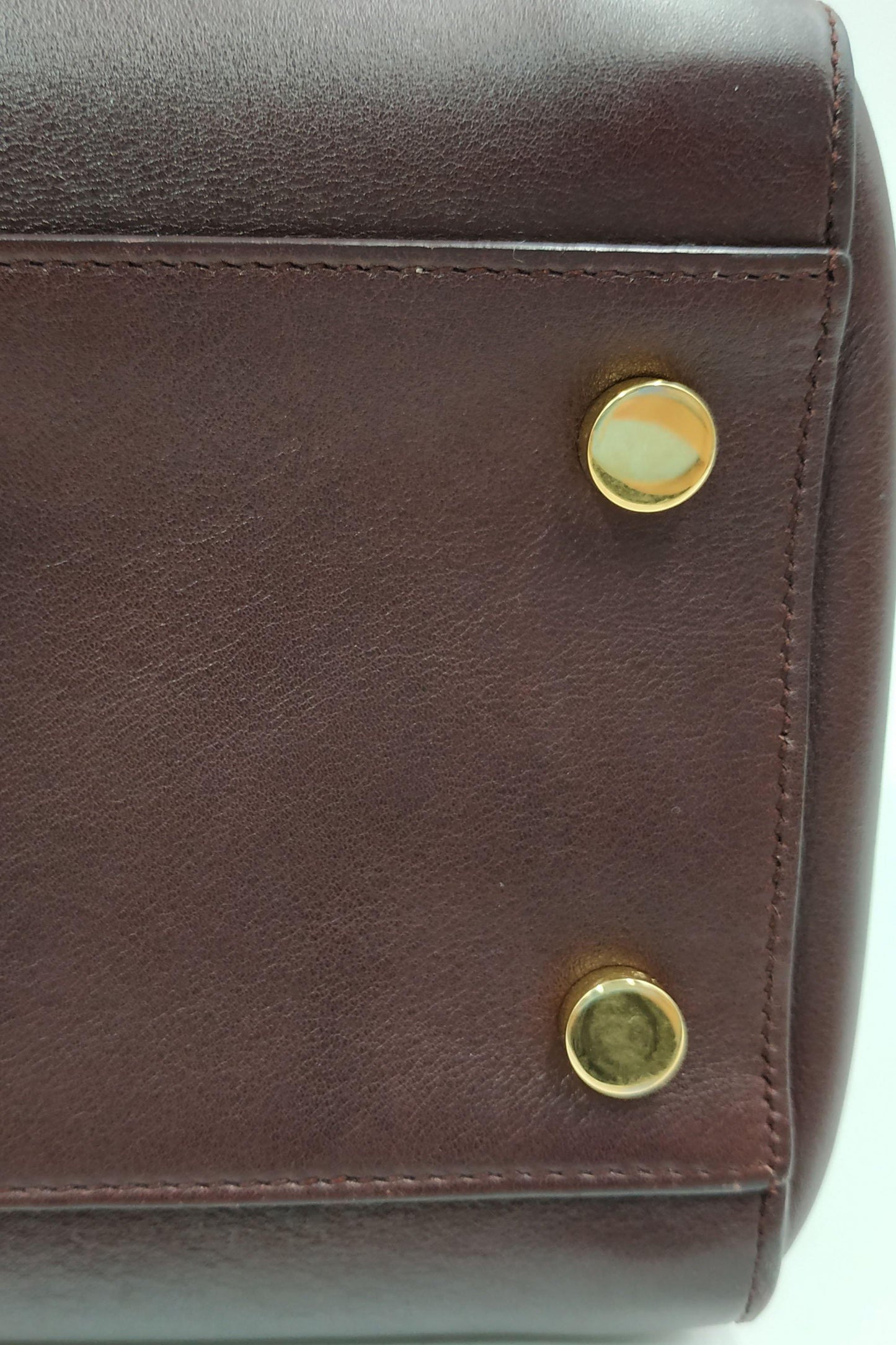 Moujik Top Handle Bag Maroon