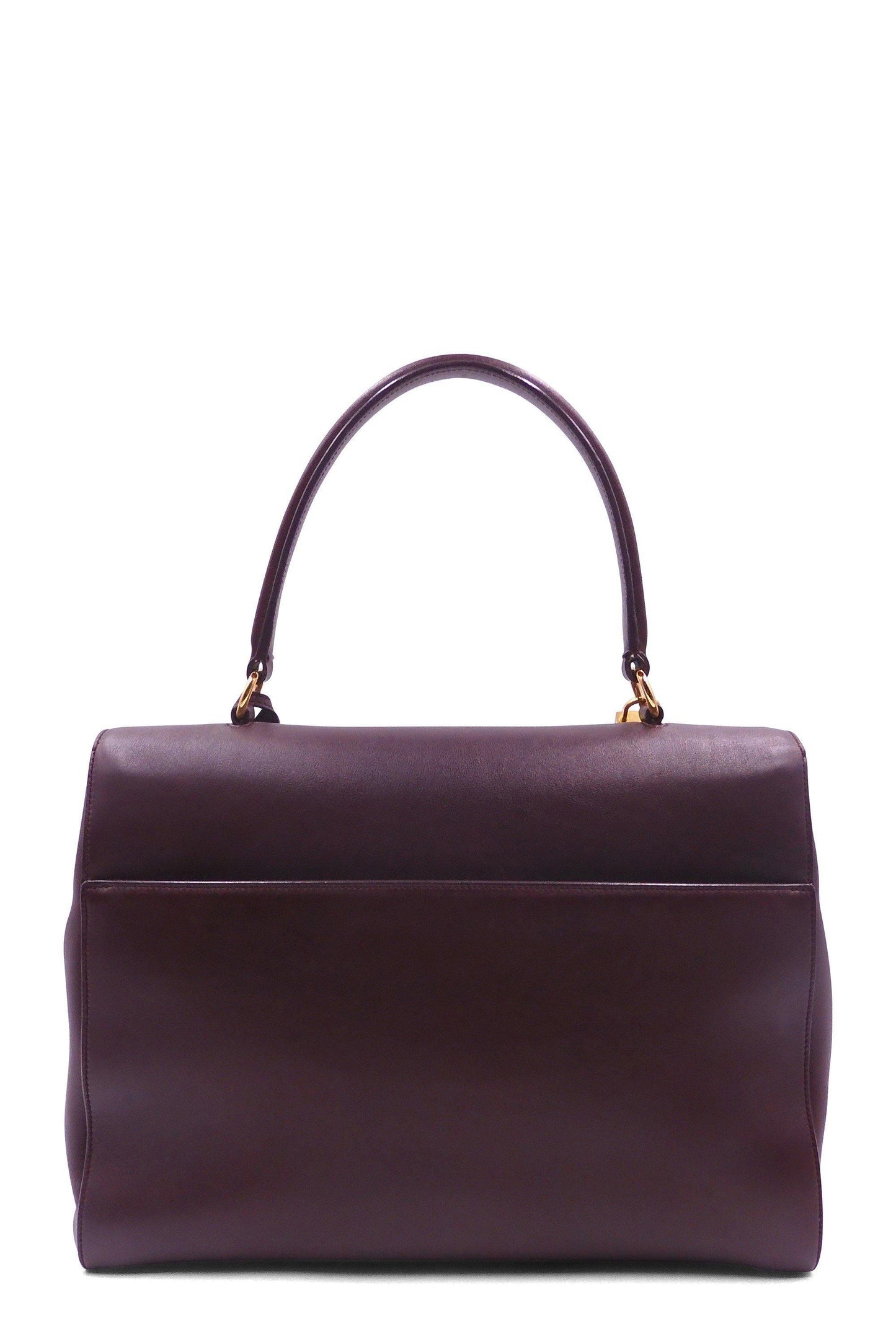 Moujik Top Handle Bag Maroon