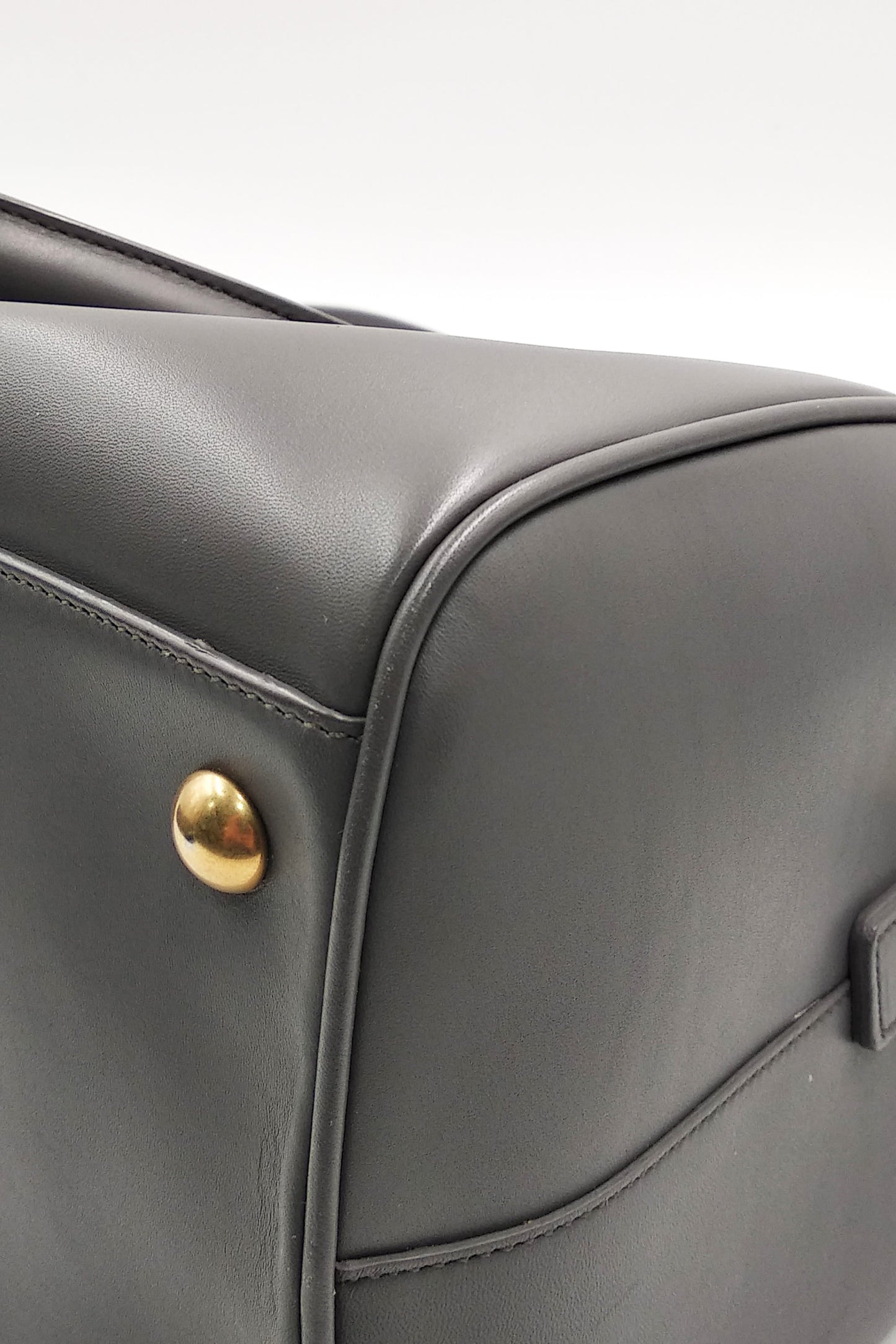 Small Classic Duffle Bag Grey