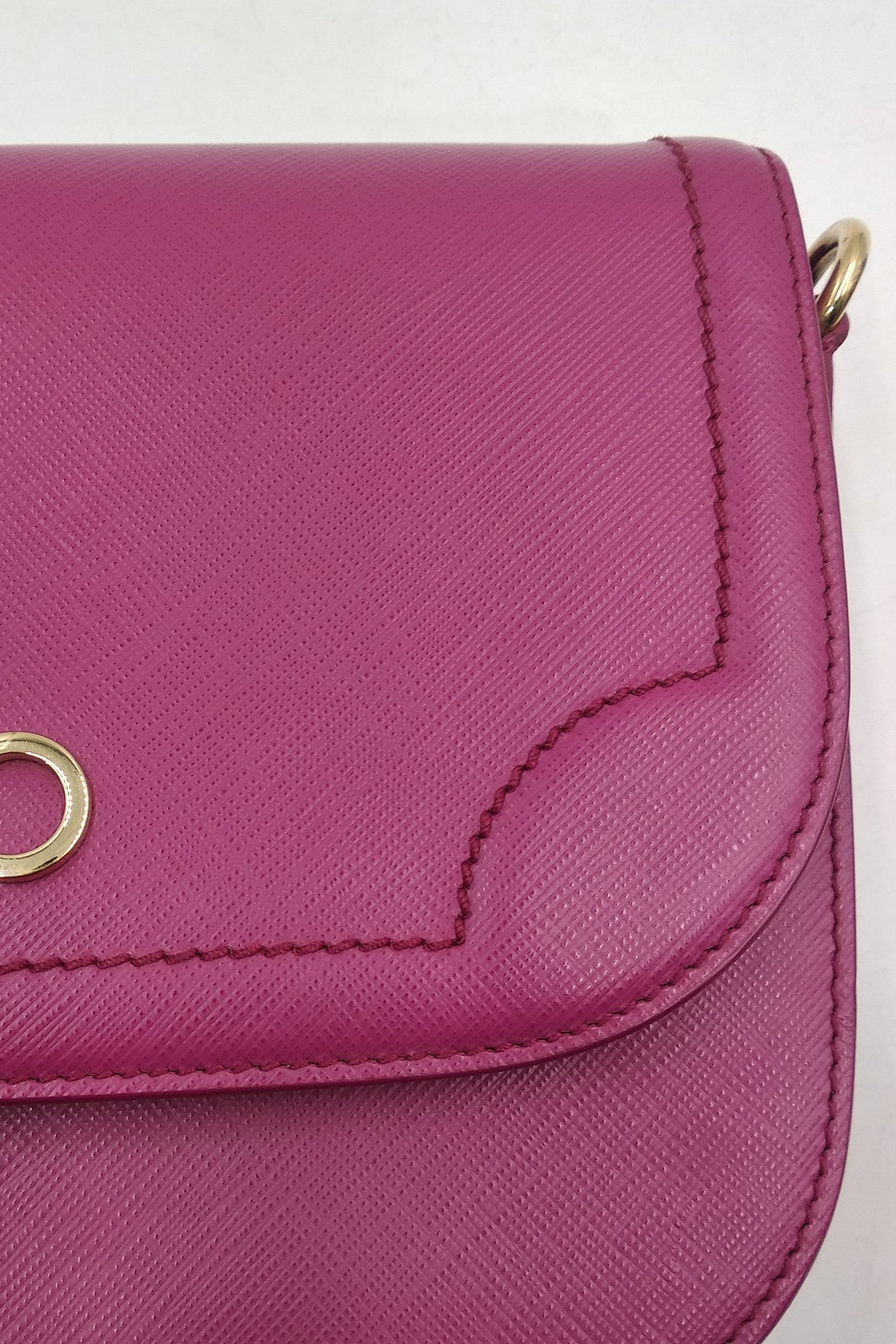 Double Gancio Shoulder Bag Fuchsia
