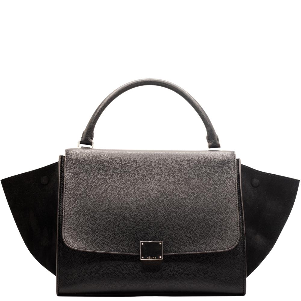 Trapeze Black Leather