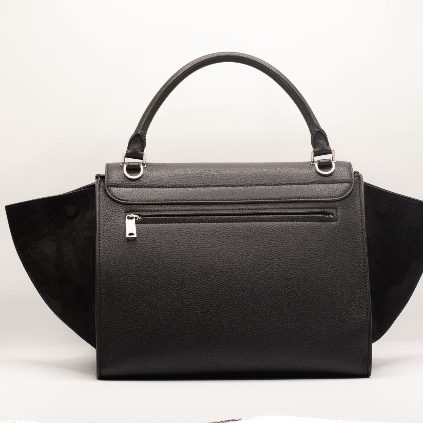 Trapeze Black Leather