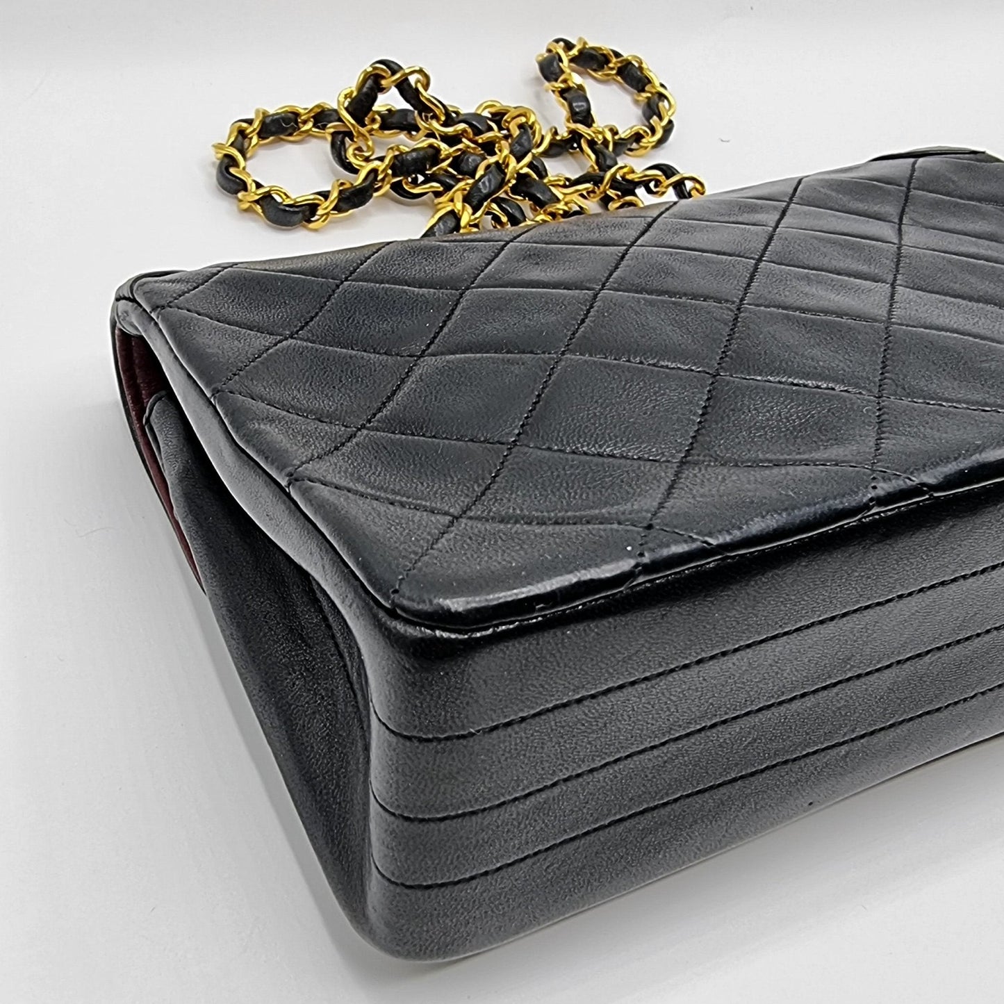 Classic Flap Bag in Black MatelassÃƒÆ’Ã‚Â© Leather