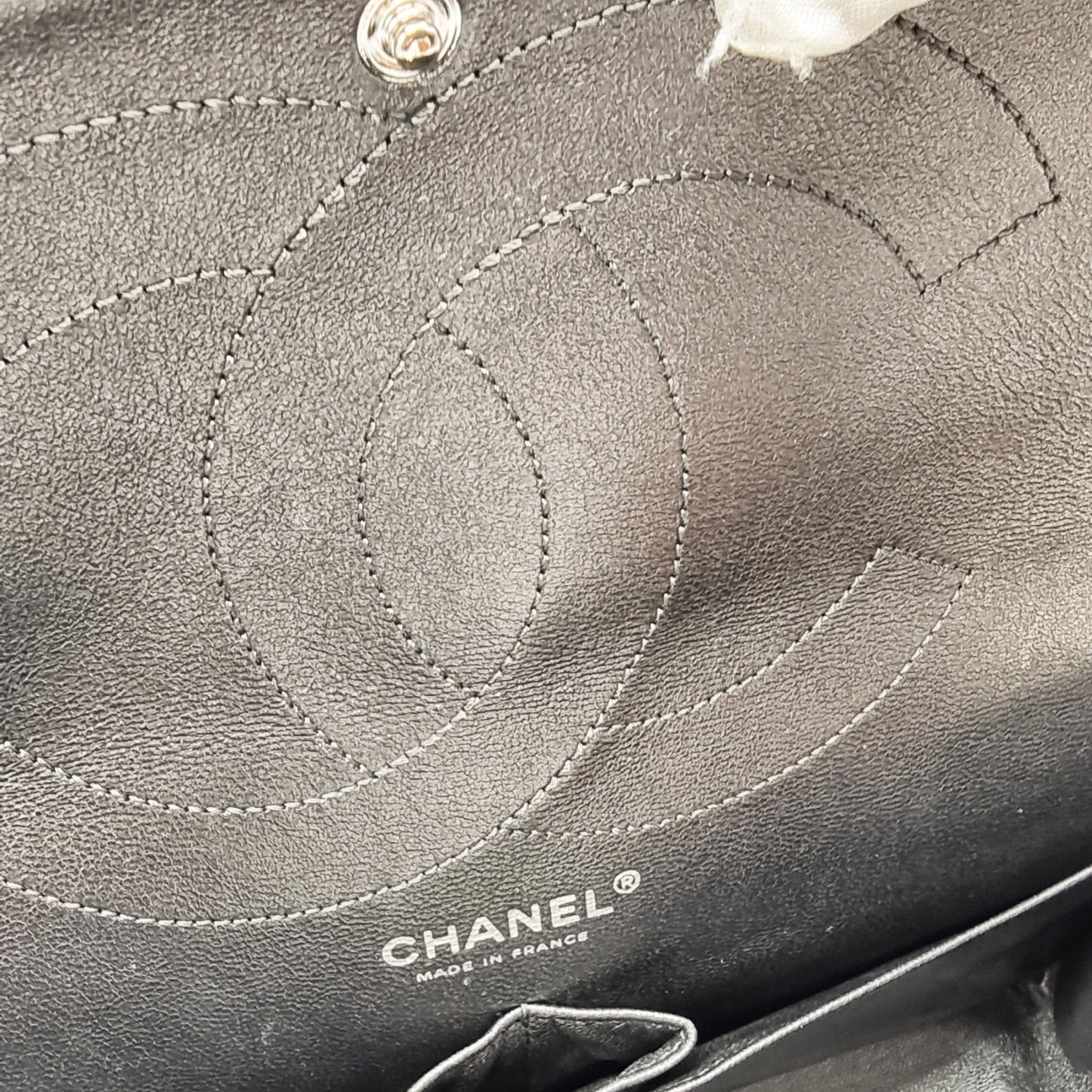 Reissue Double Flap Lambskin Leather