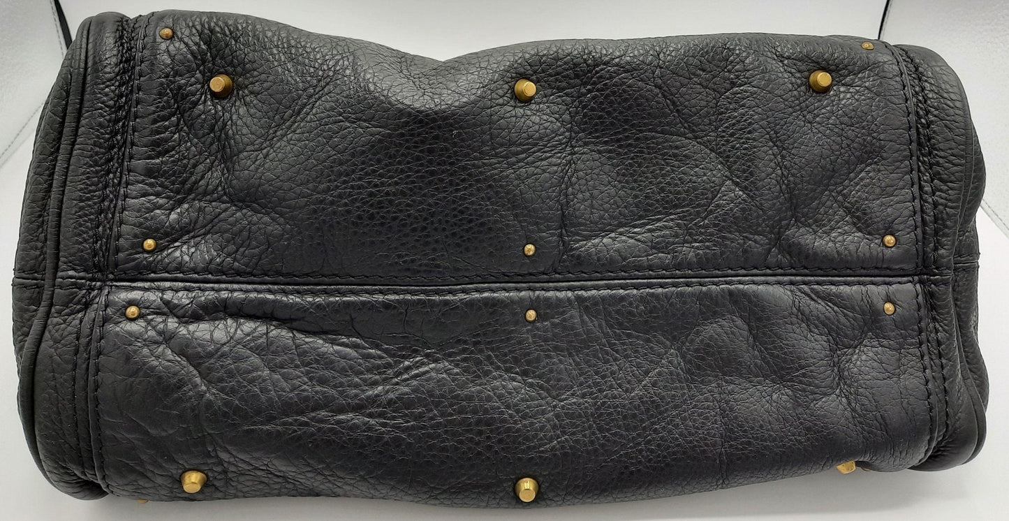 Chloe Paddington Medium Black Leather