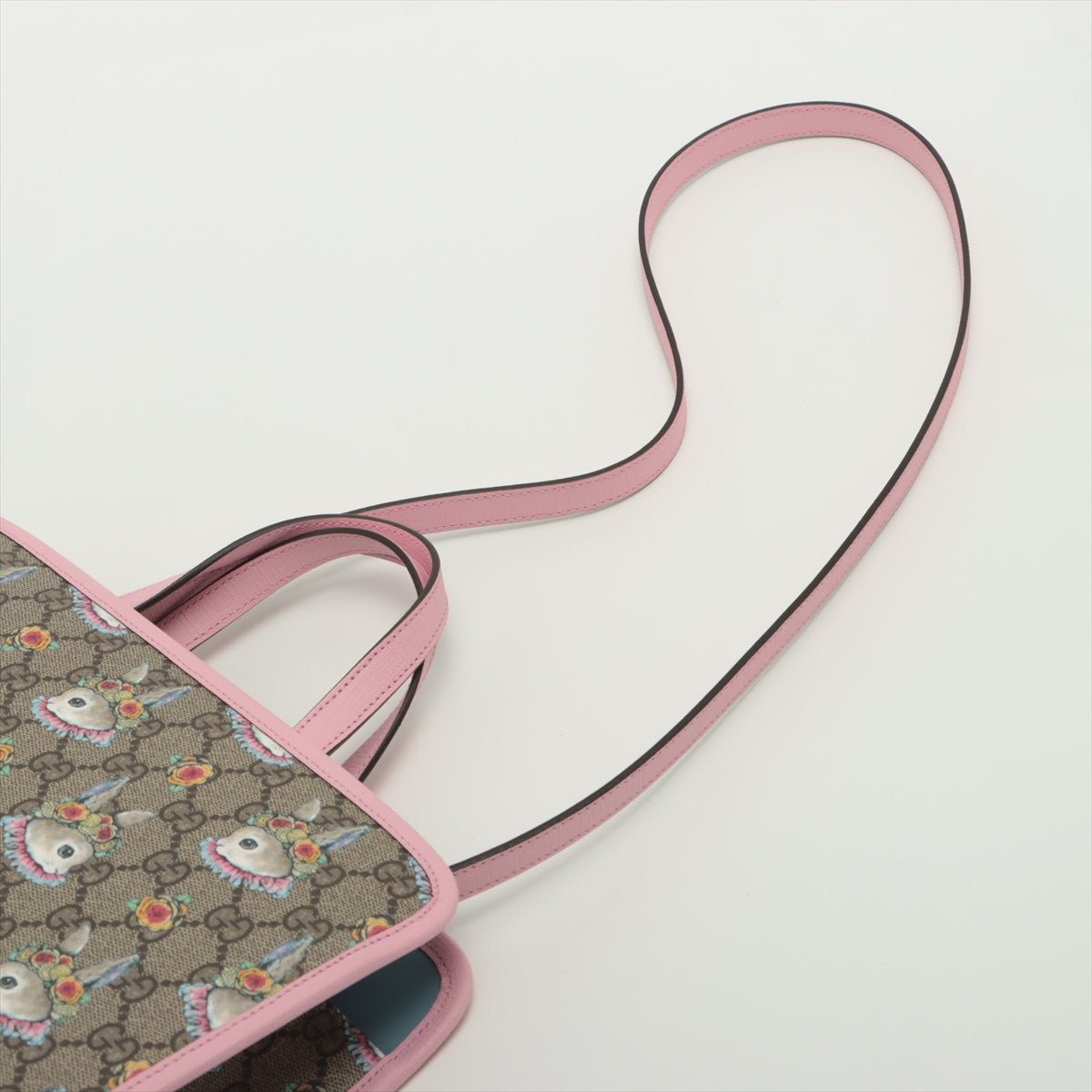 Children's GG Supreme Canvas Higuchi Yuko Pink Tote