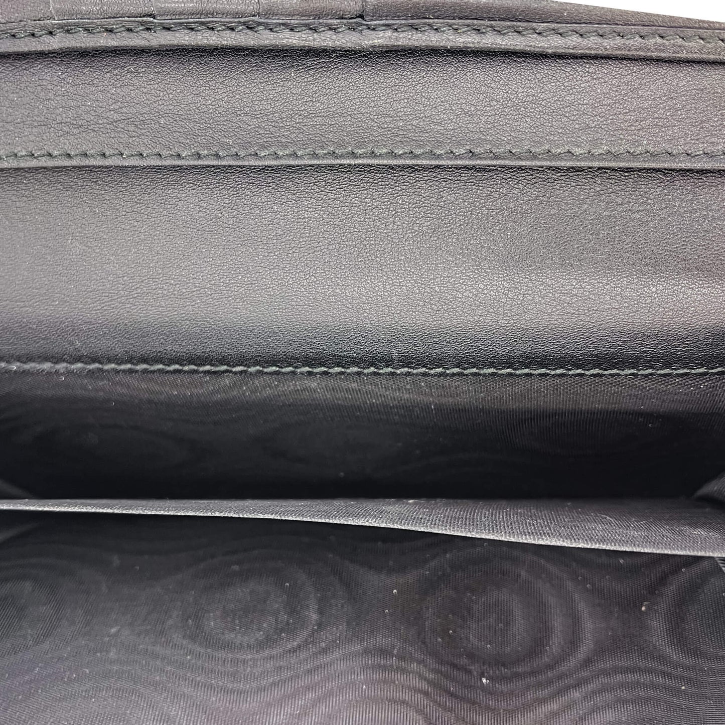 Continental Black Leather Wallet