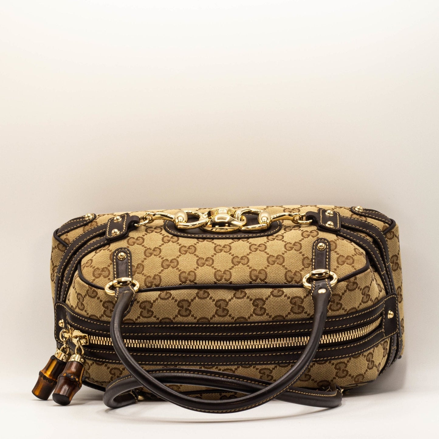 GG Monogram Wave Boston Brown