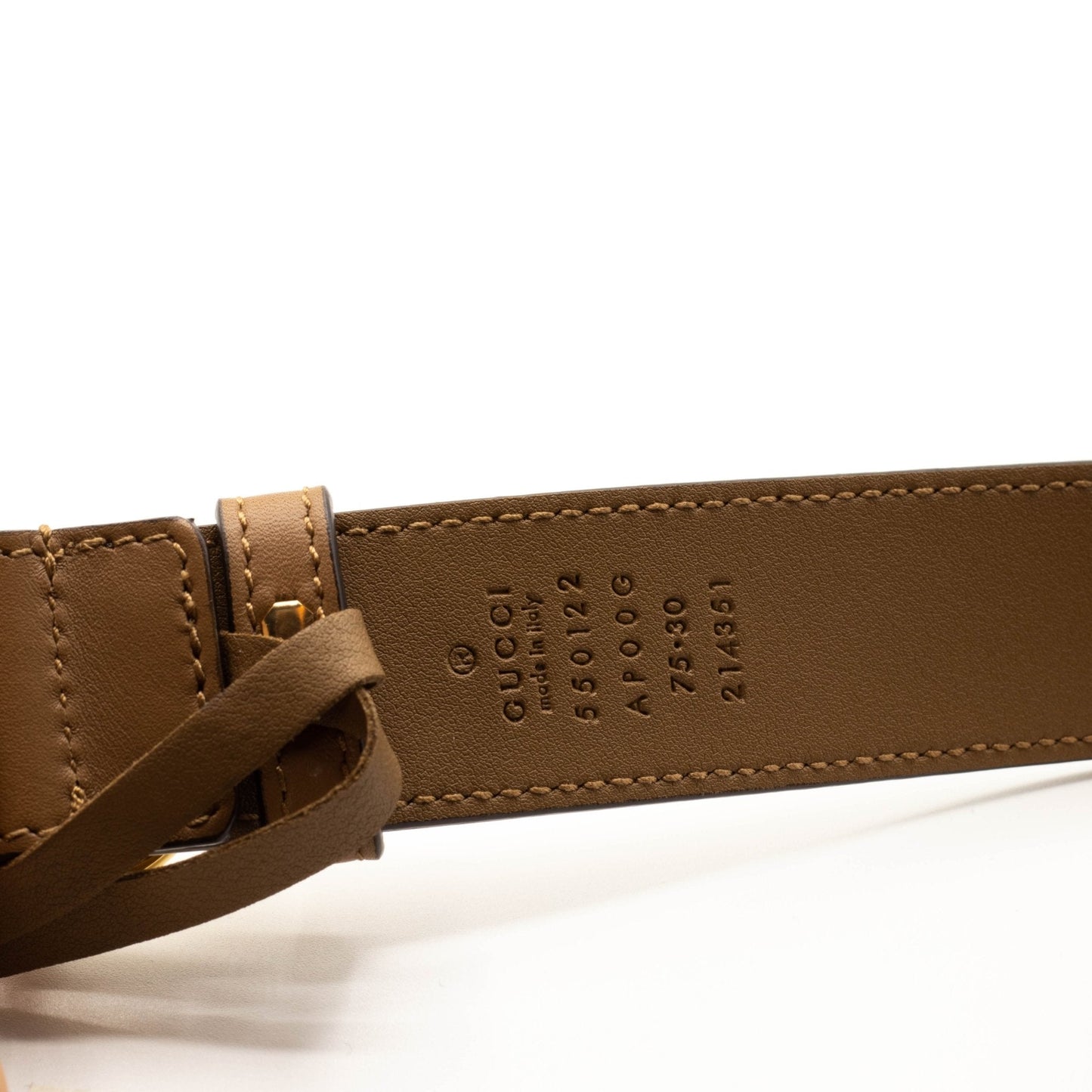 Gucci Horsebit Interlocking Belt 550122
