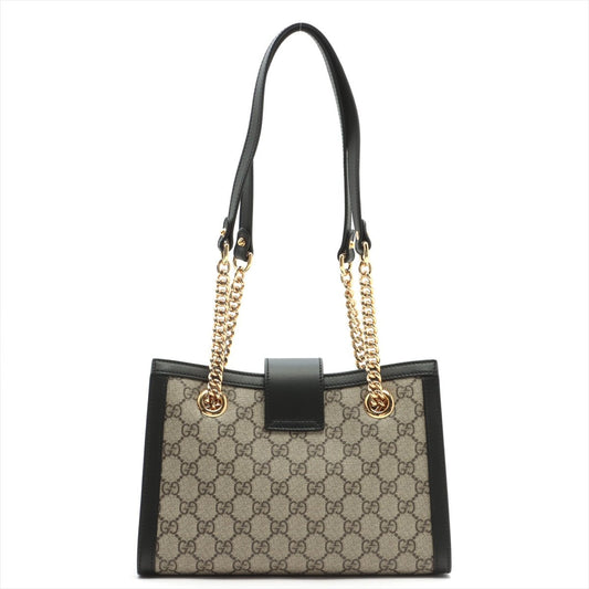 Padlock Small GG Supreme Shoulder Bag Beige