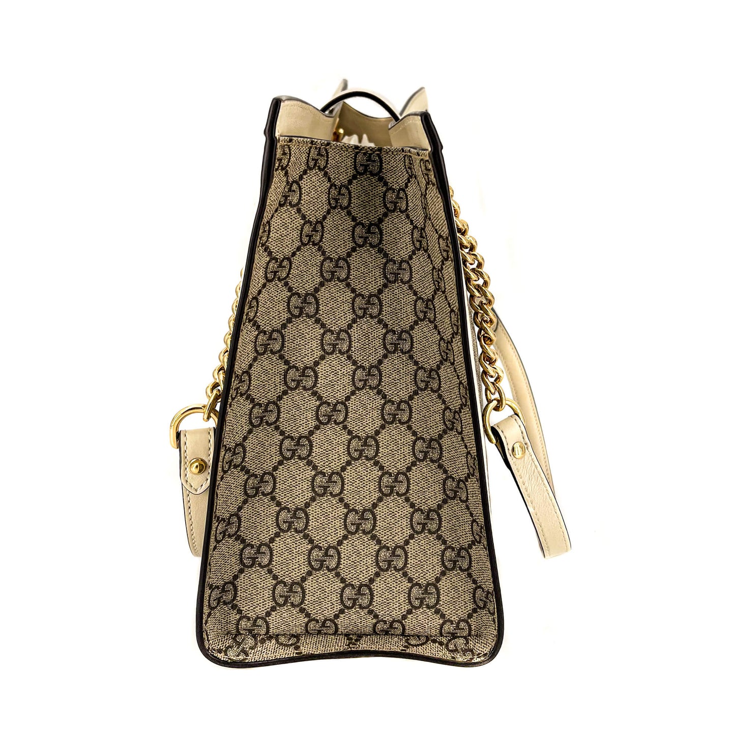 Padlock Tote in GG Supreme