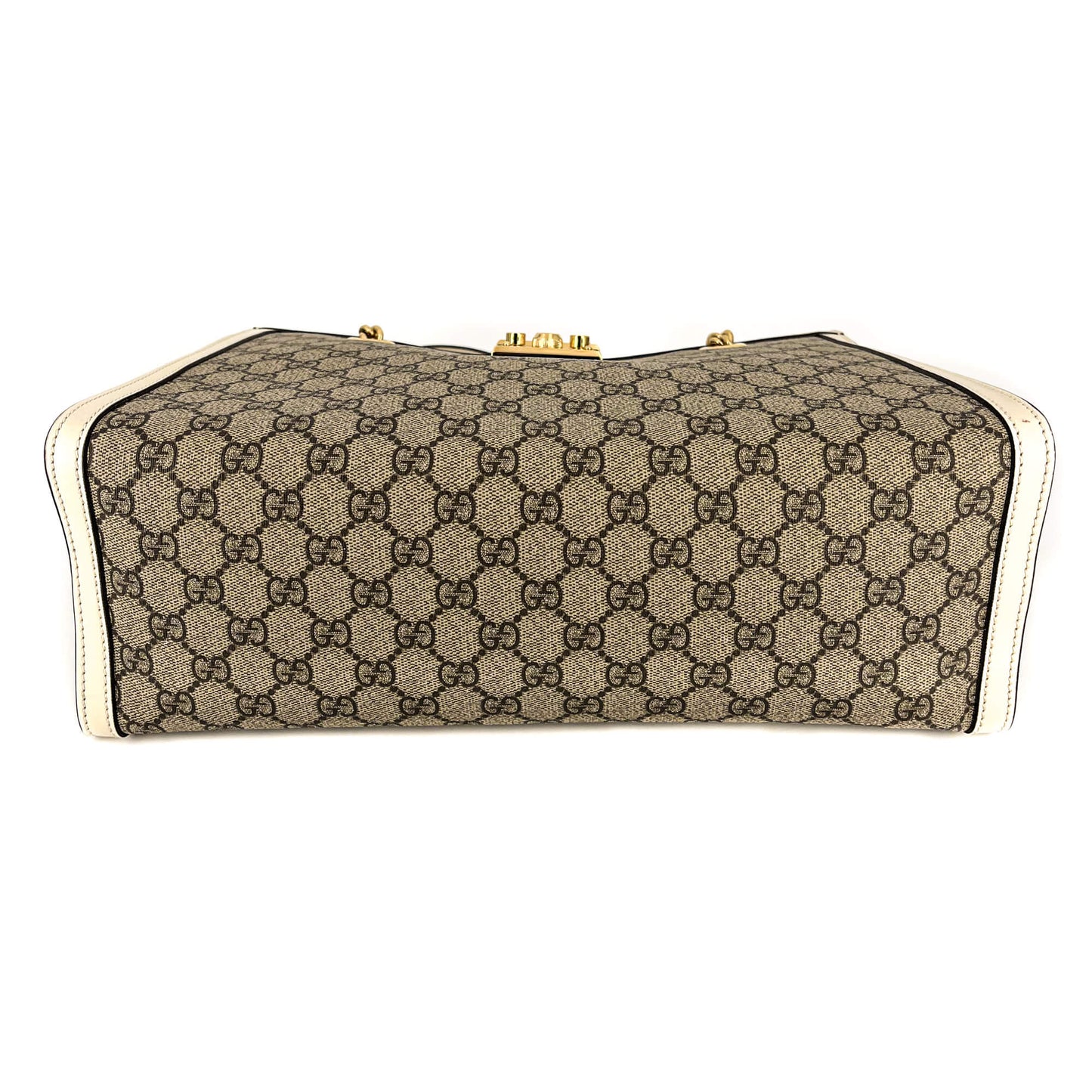 Padlock Tote in GG Supreme