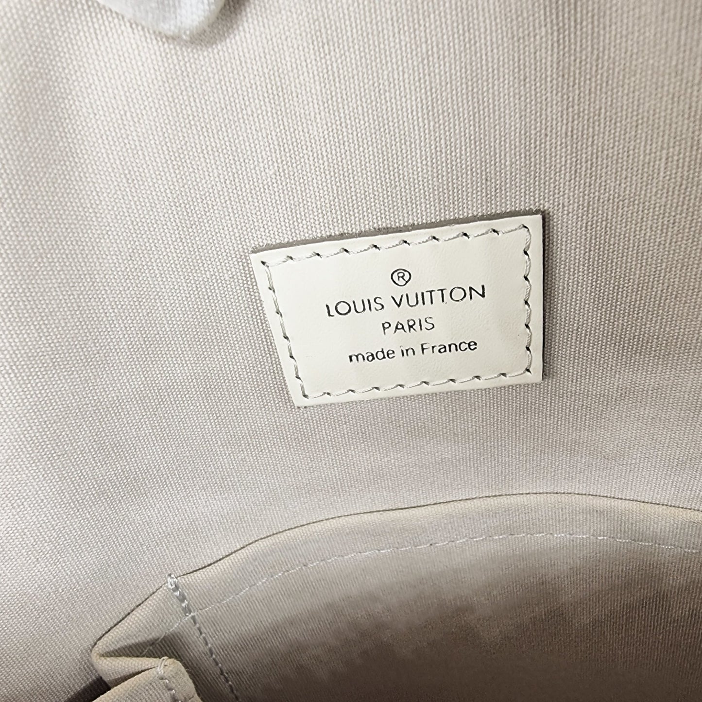 Lockit Epi Ivory Grey Epi Leather