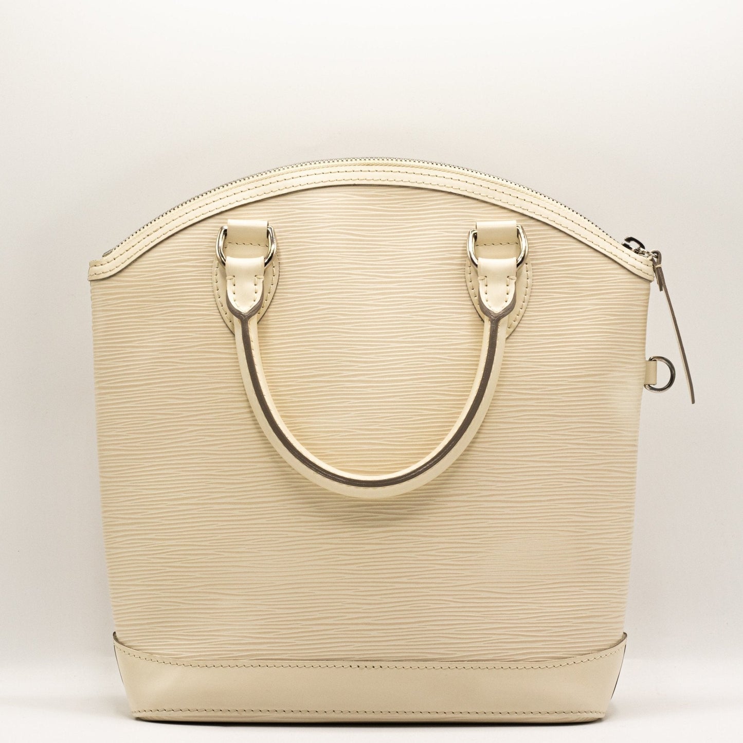 Lockit Epi Ivory Grey Epi Leather
