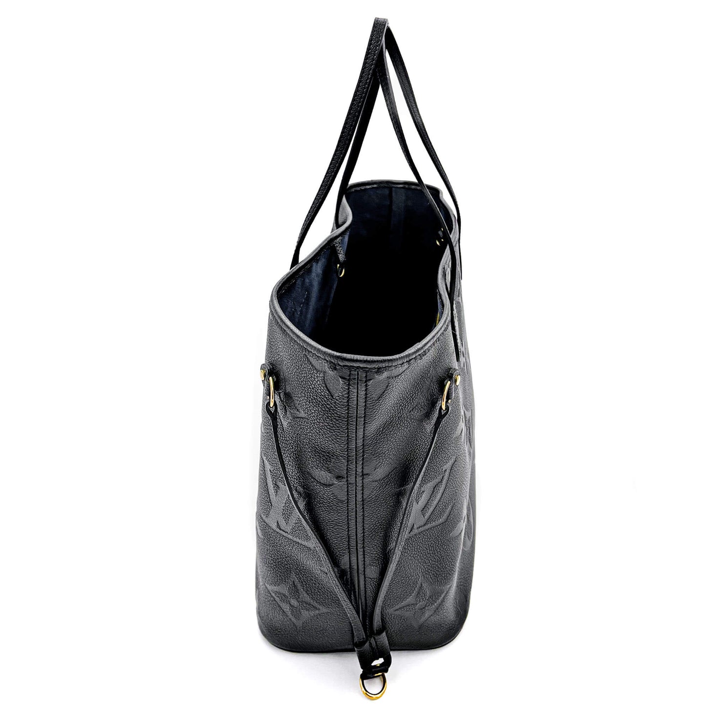 Neverfull MM Black Empreinte Leather