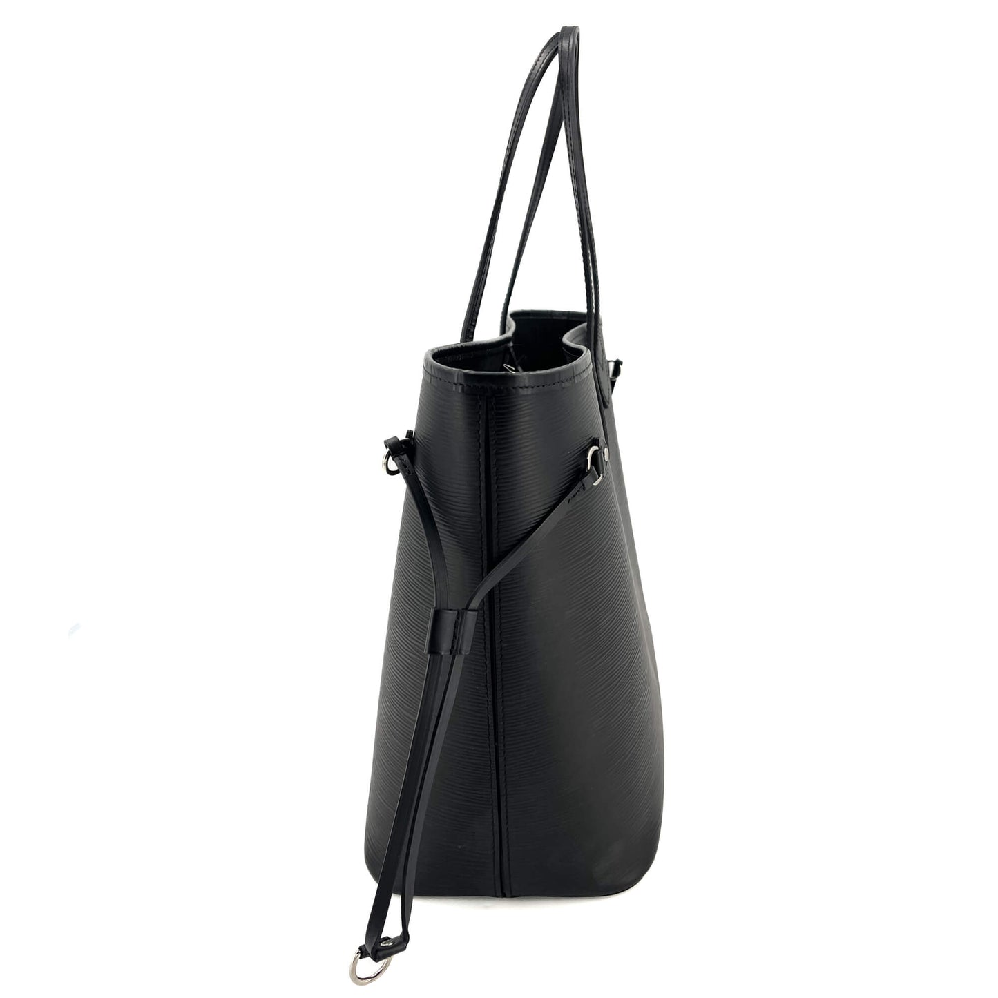 Neverfull MM Epi Leather Black Shopper