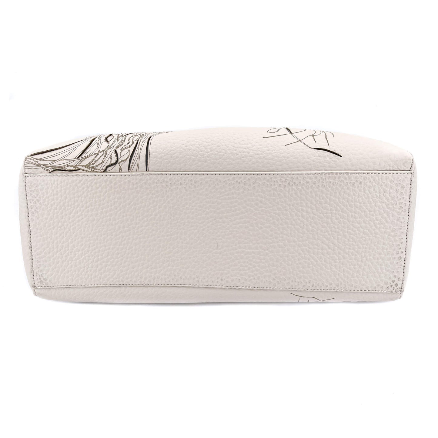 Sveva Large White Leather Special Edition Handbag