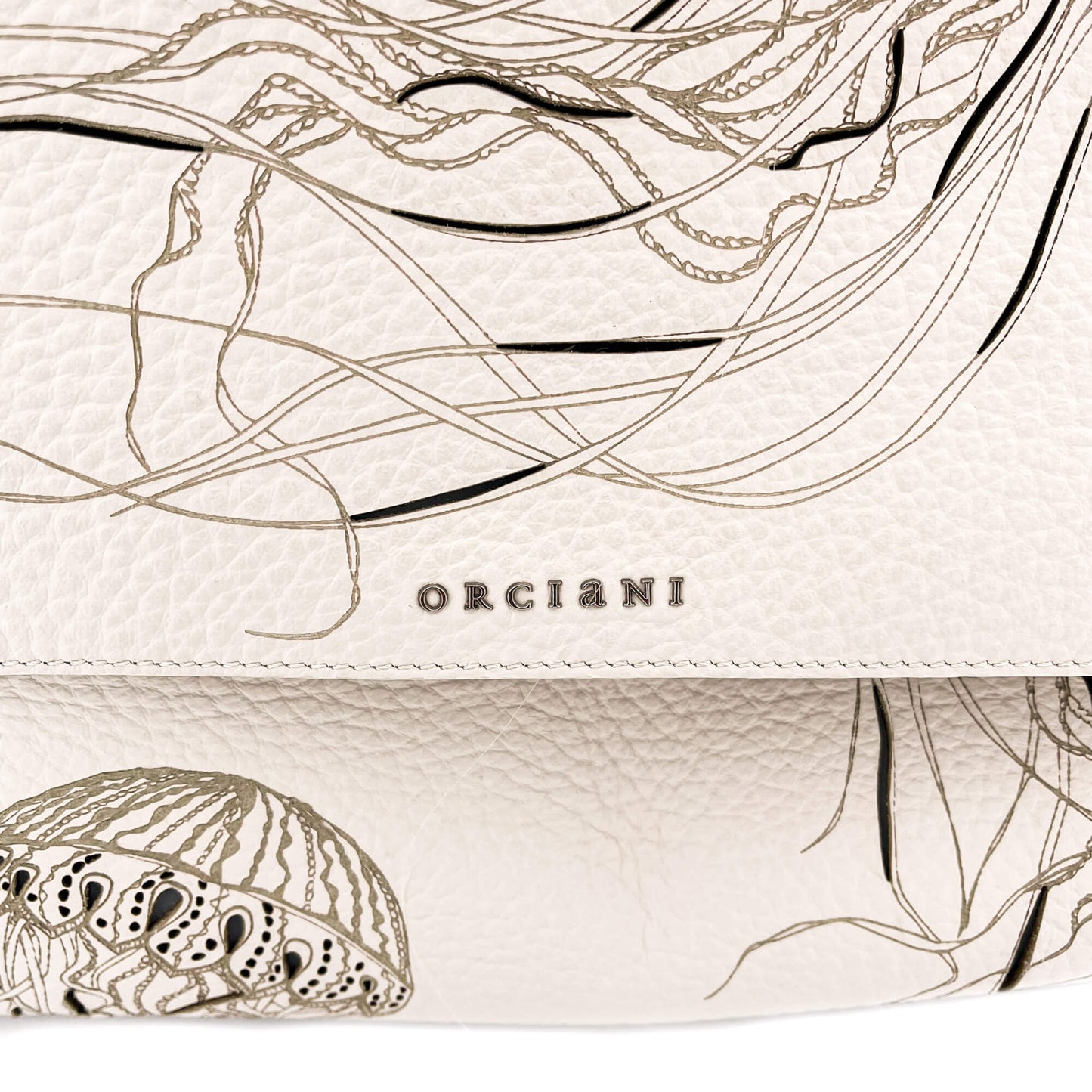 Sveva Large White Leather Special Edition Handbag