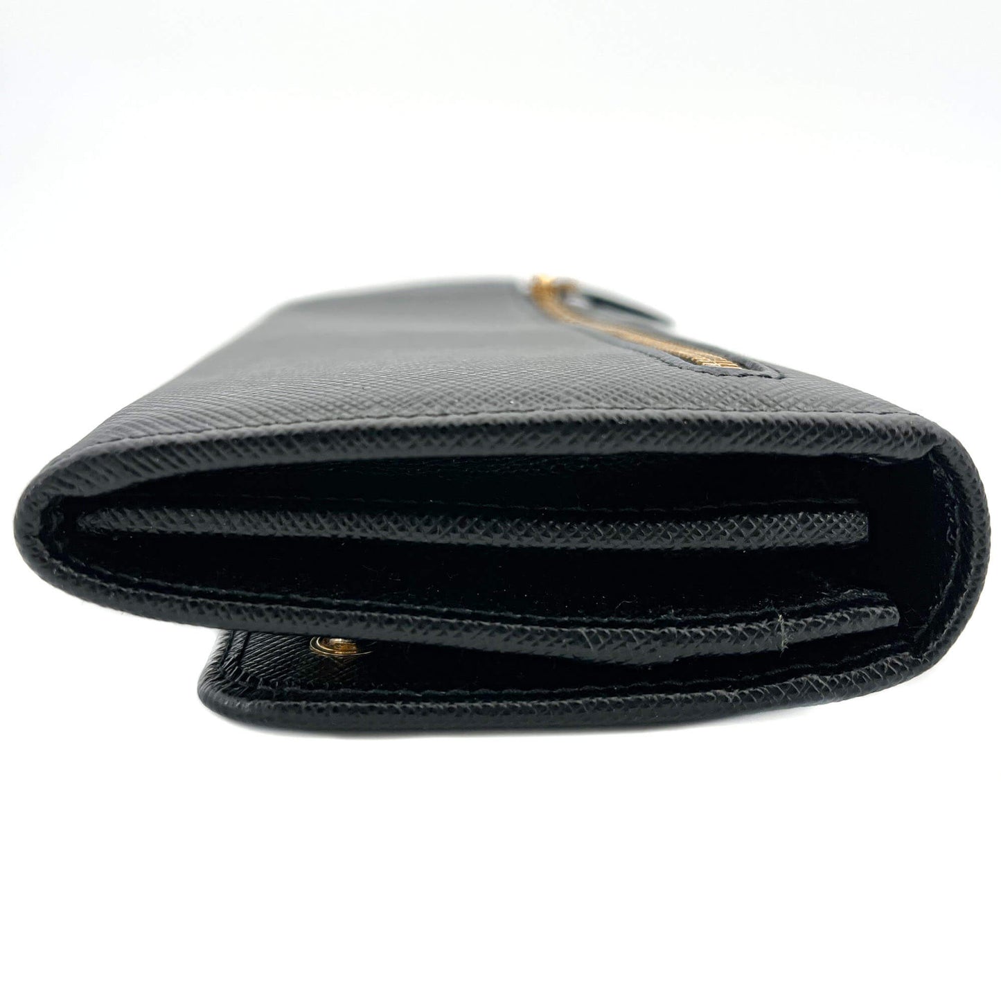 Black Saffiano Wallet Large