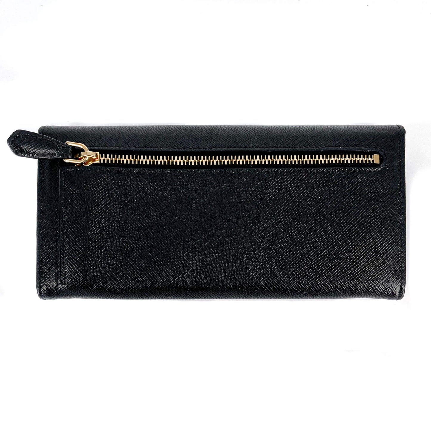 Black Saffiano Wallet Large