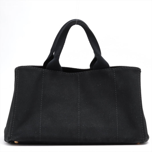 Canapa Canvas Black Tote