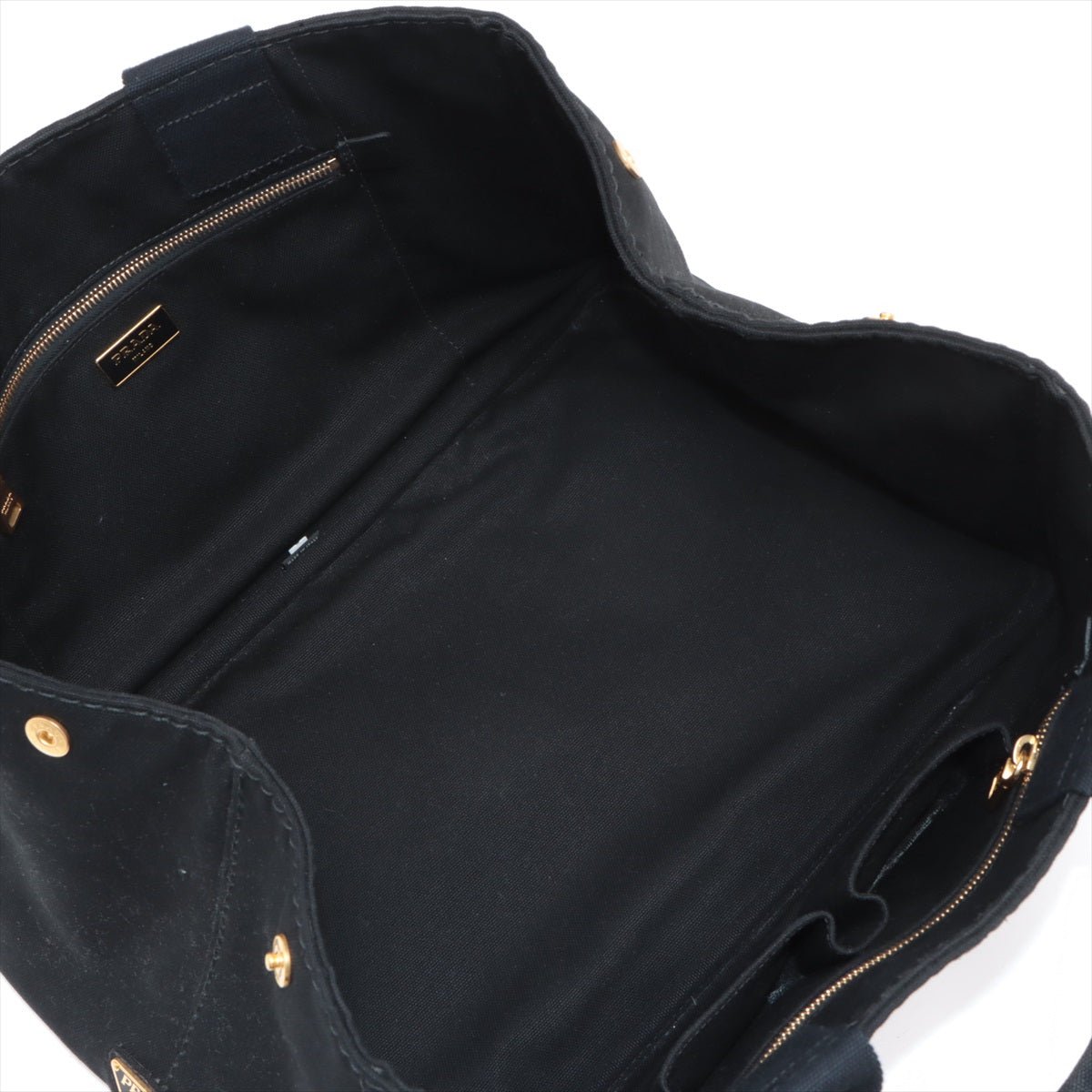 Canapa Canvas Black Tote