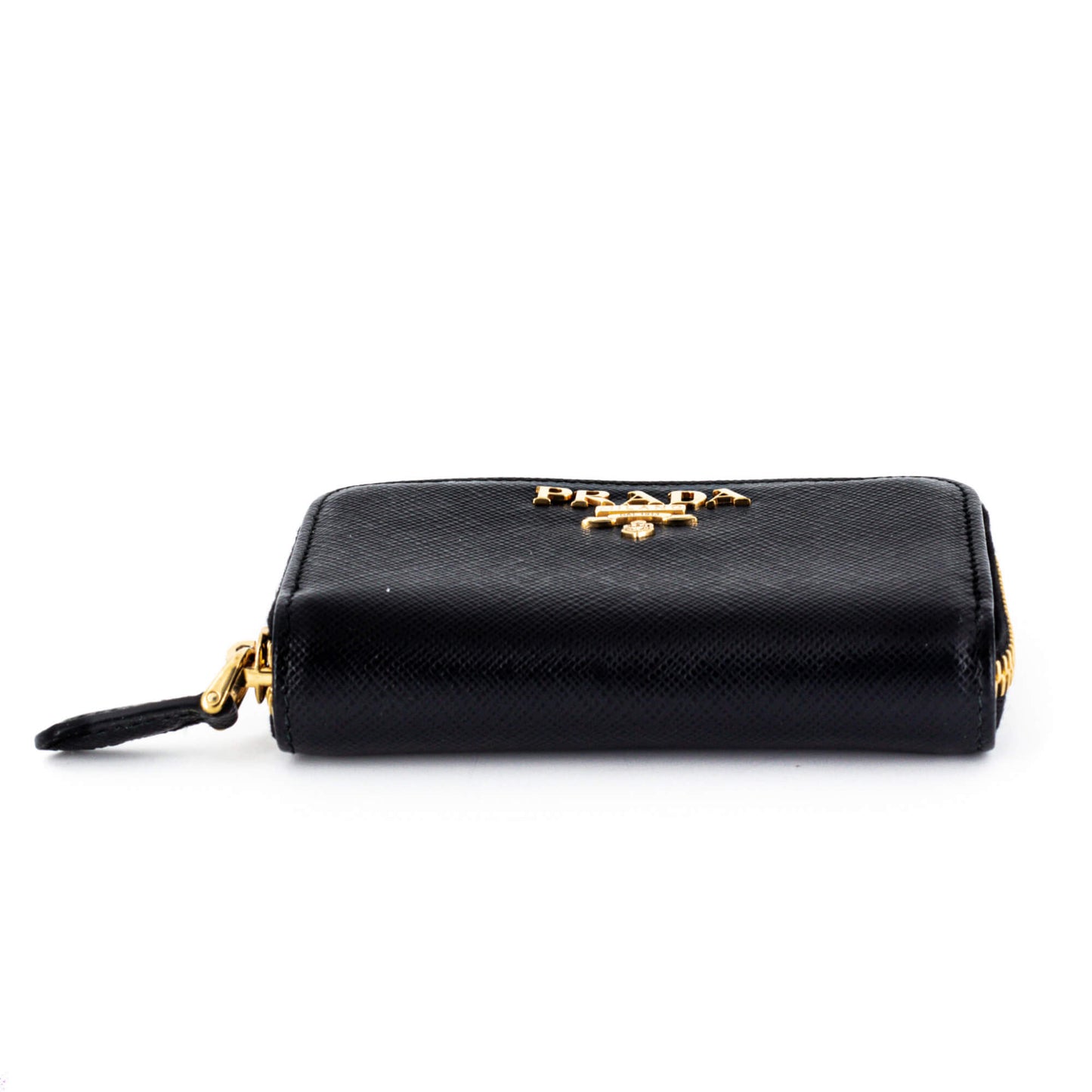 Saffiano Leather Black Coin Purse