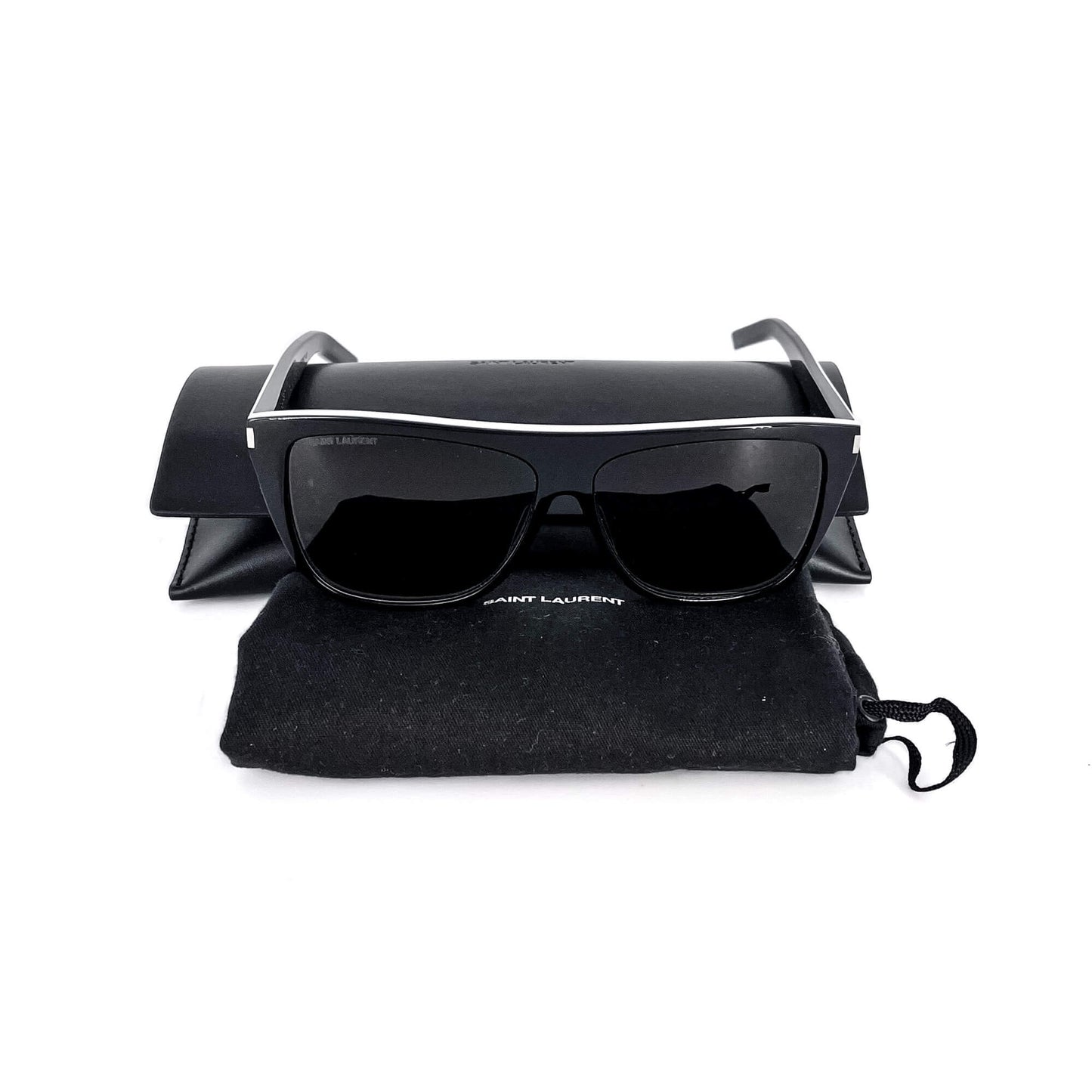 Sunglasses black and white