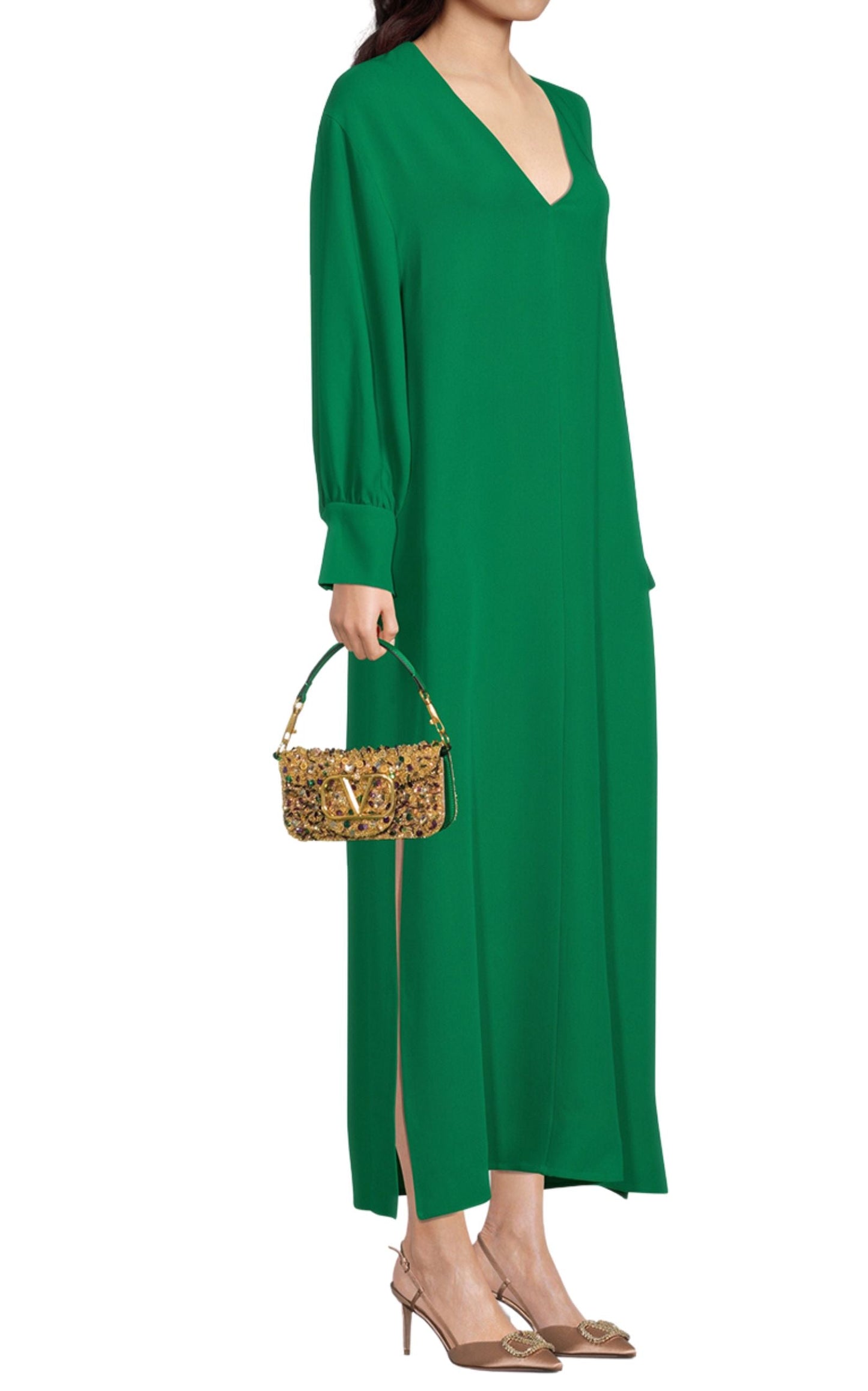 Small LocÃƒÆ’Ã‚Â² Embellished Leather Shoulder Bag